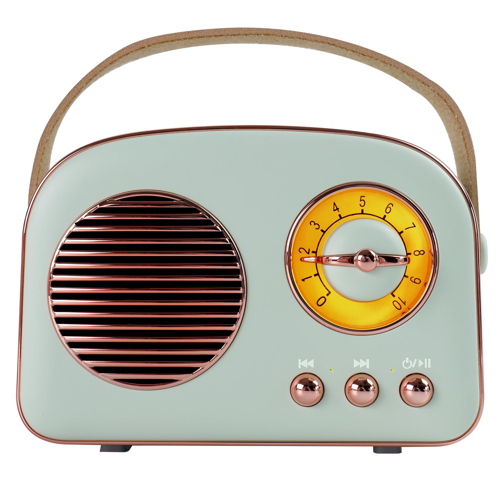 Aresrora Portable Retro Bluetooth Speaker,Vintage Gifts for Men and Women,Room Decor,Small Wireless Bluetooth Speaker,Cute Style