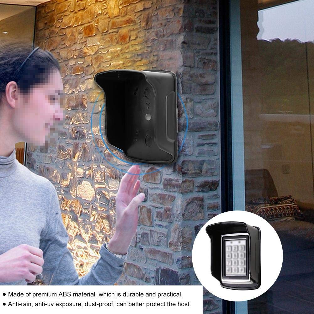 Dioche Keypad Cover Access Control Enclosure For Keyboard Controller Access Doorbell Wind And Rain Cover 5.9 X 4.1 X 3.5Inch (2Pcs)