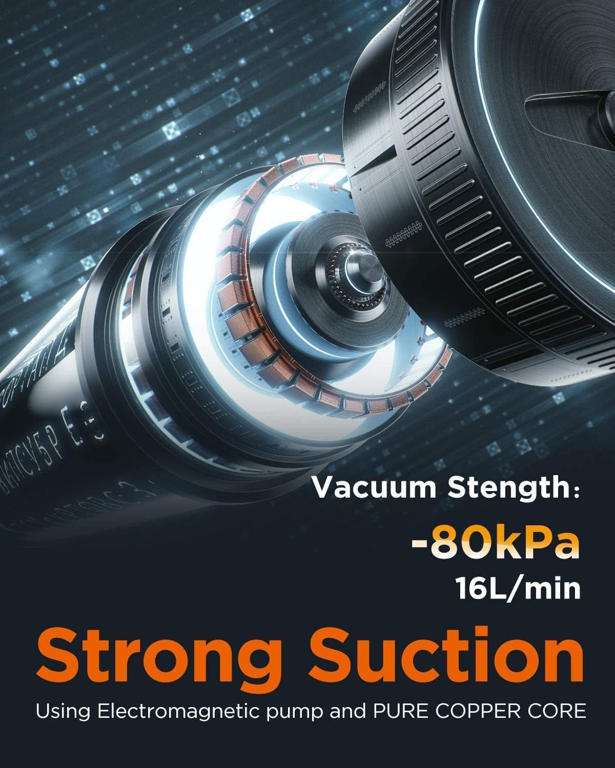 Megawise Vacuum Sealer Machine, Portable Strong Suction Power Food Sealer, Bags And Cutter Included With External Vacuum Functio