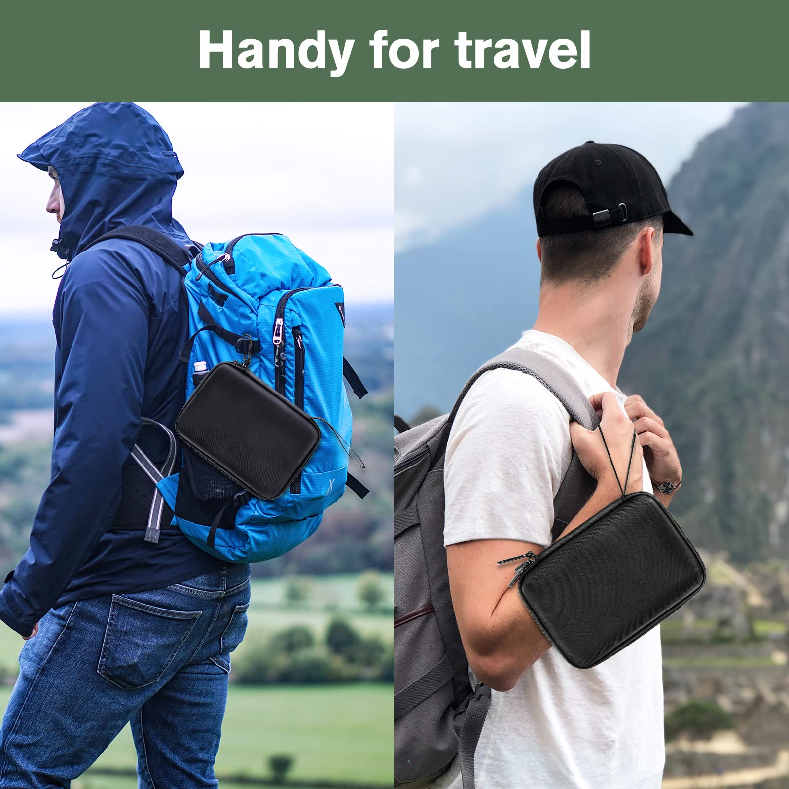 Procase Hard Carrying Case For Monocular Telescope, Travel Storage Bag Compatible With Gosky 12X55/ Pankoo 12X50, 40X60/ Titan 1