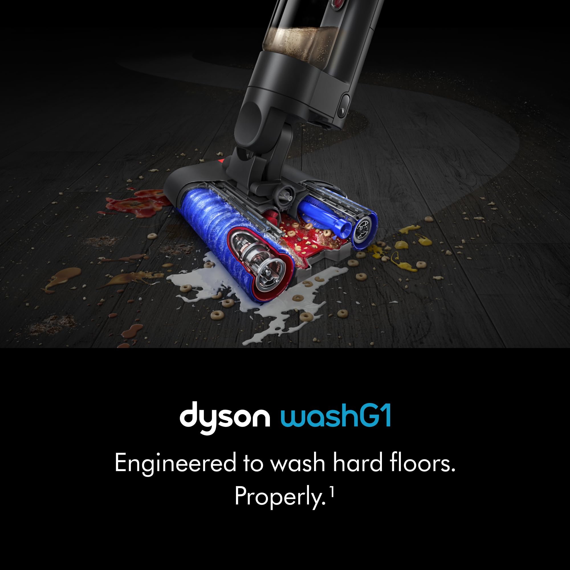 Dyson Washg1 (Matte Black/Ultra Blue) Wet Vacuum Cleaner