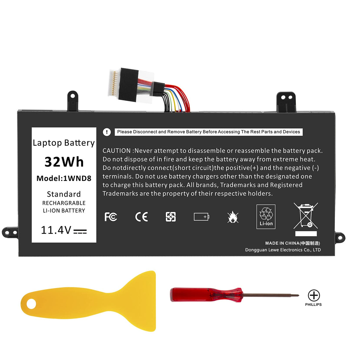 1Wnd8 J0Pgr Laptop Battery For Dell Latitude 12 5285 E5285 5290 2 In 1 Series T17G T17G001 T17G002 Notebook 0J0Pgr Jopgr 0Rdyct