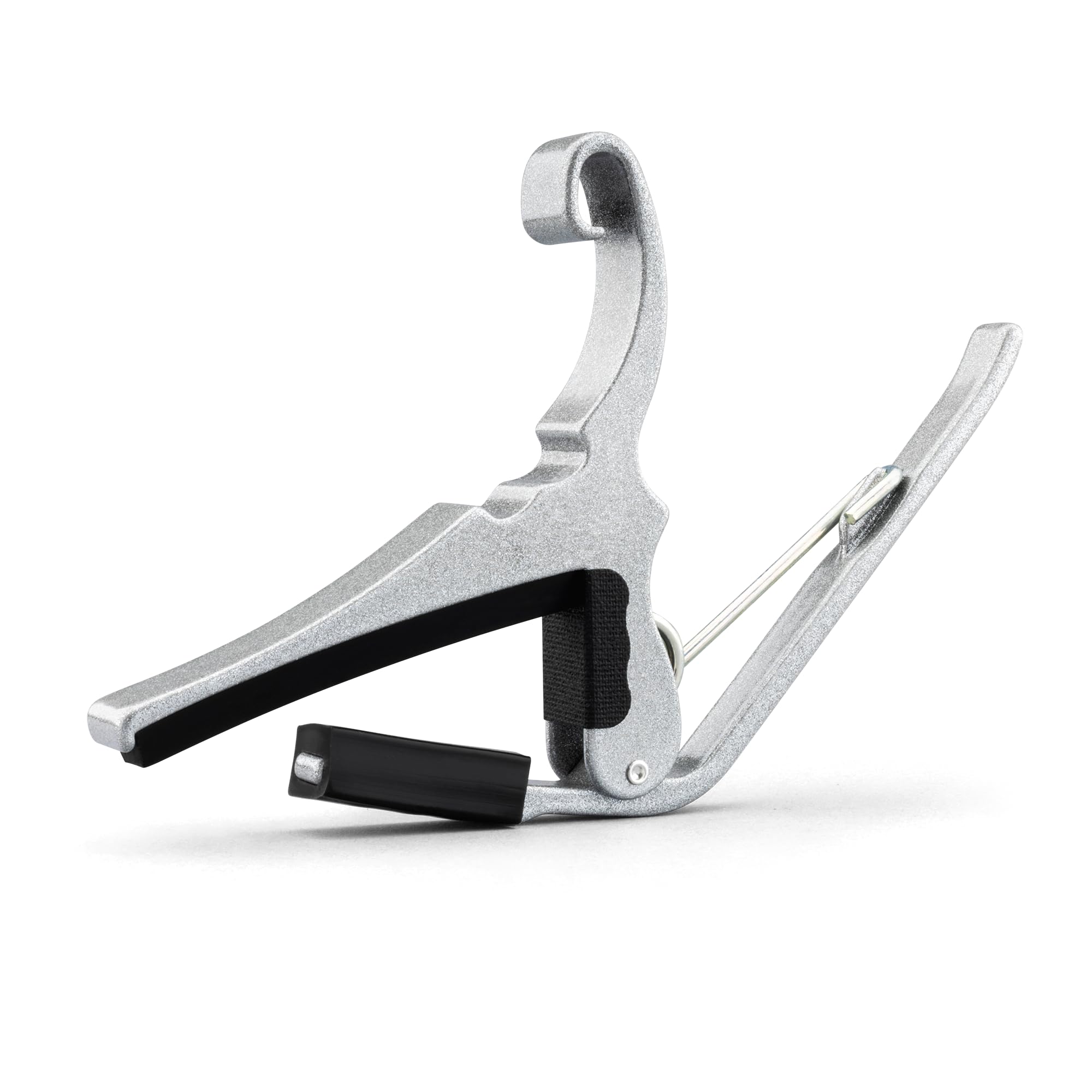 Kyser Quick Change Guitar Capo For 6 String Acoustic Guitars, Silver, Kg6Sa