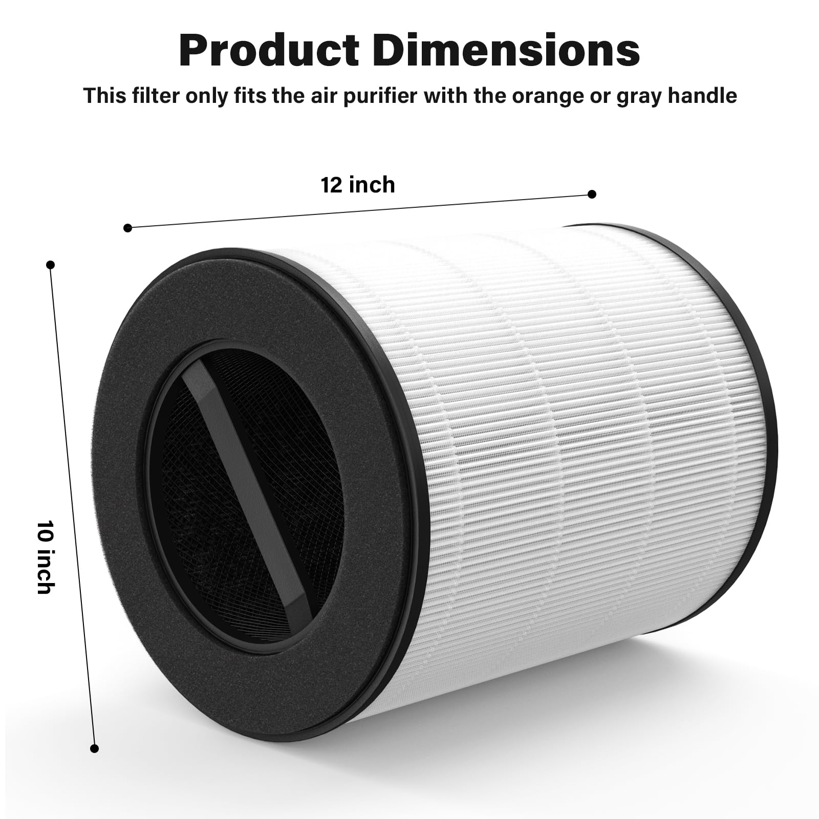 Cfkreya True Hepa Replacement Filter Compatible With Mod/Mod+ Air Purifier, High Efficiency 3 In 1 True Hepa Filter Replacement,
