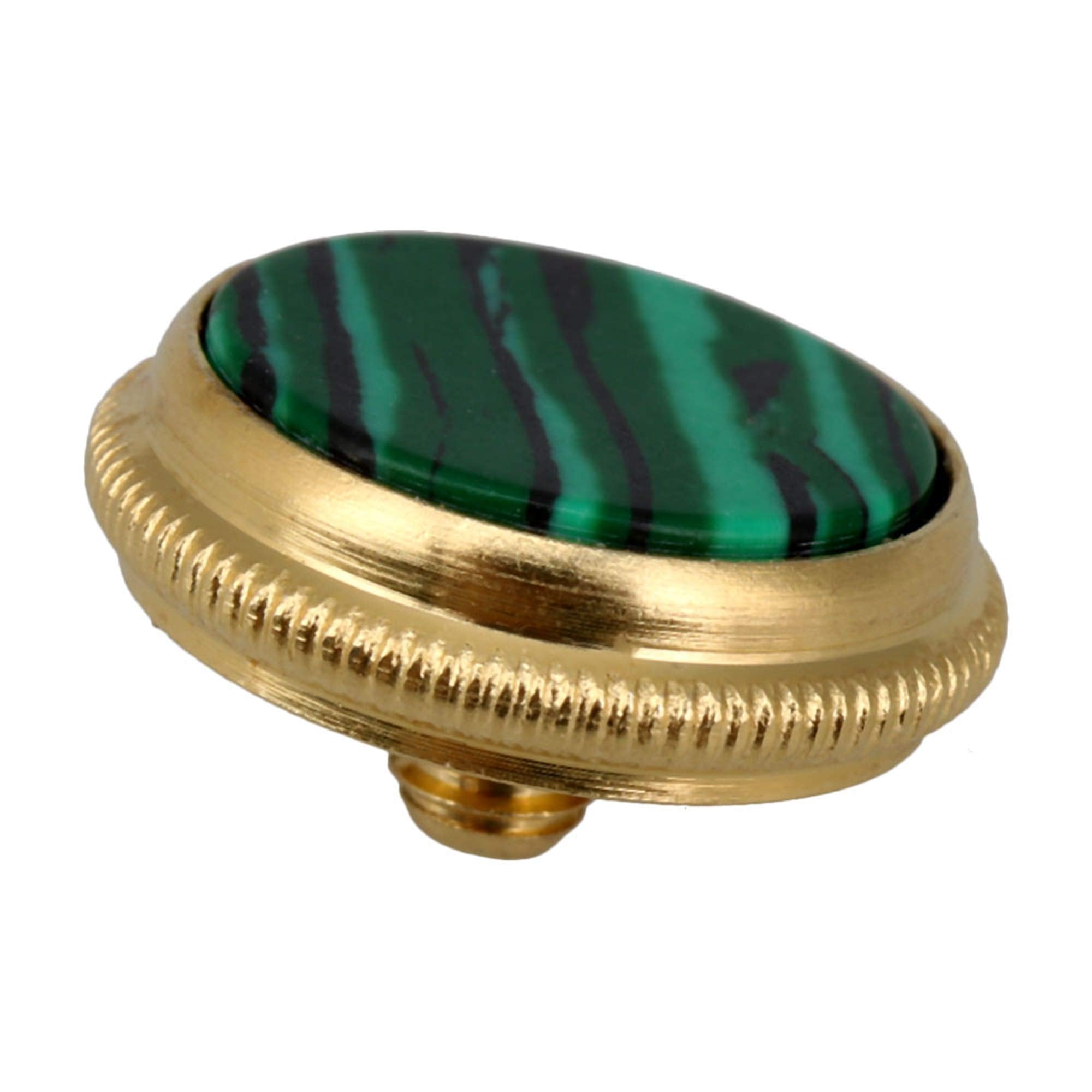 Bqlzr Gold Green Trumpet Finger Button Musical Instruments Replacement Parts Pack Of 3