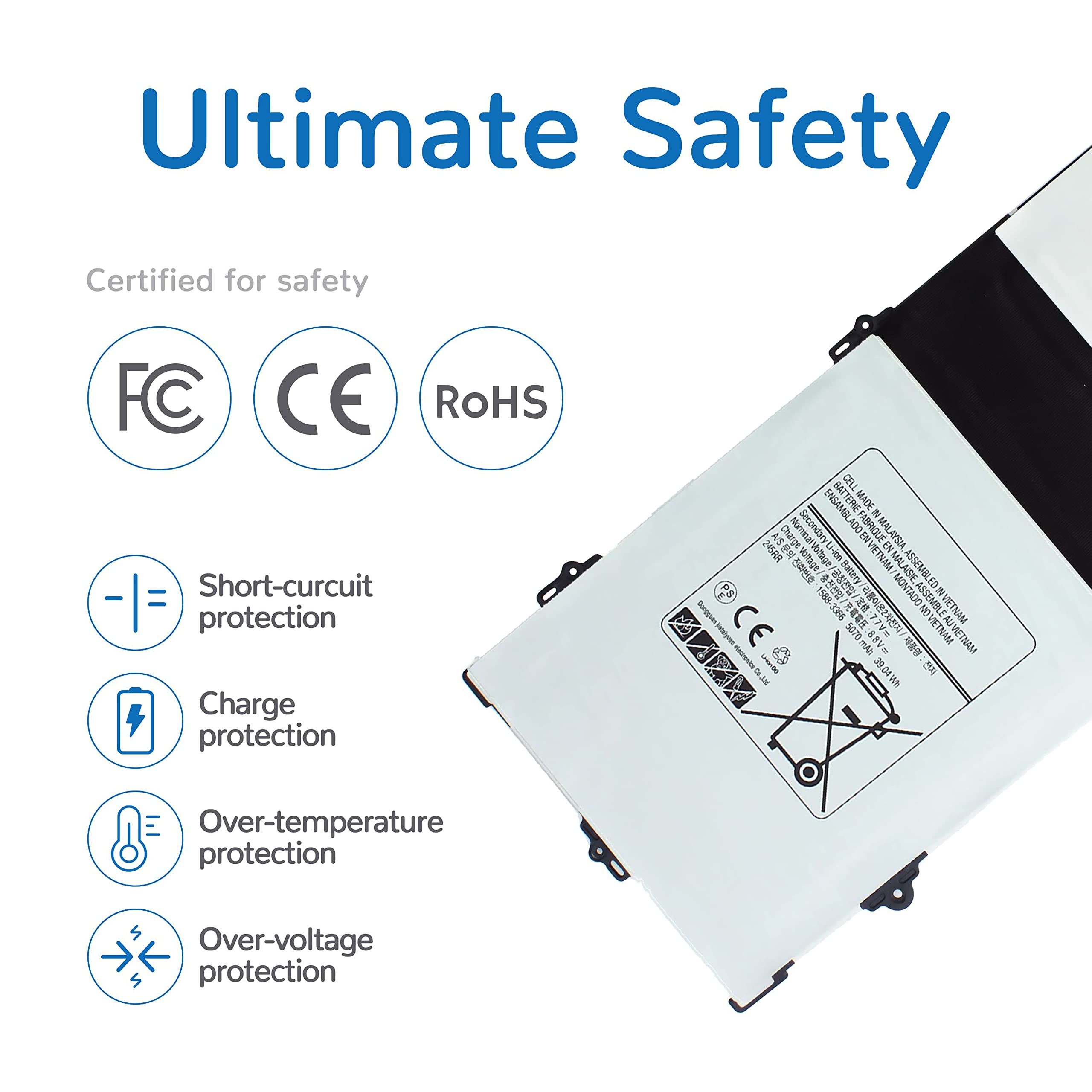 Eb Bw720Abe Battery Eb Bw720Aba For Samsung Chromebook Plus V2 Xe310Xba Xe350Xba Xe520Qab Xb521Qab Xe525Qbb Xe520Qaa K01Us K02Us