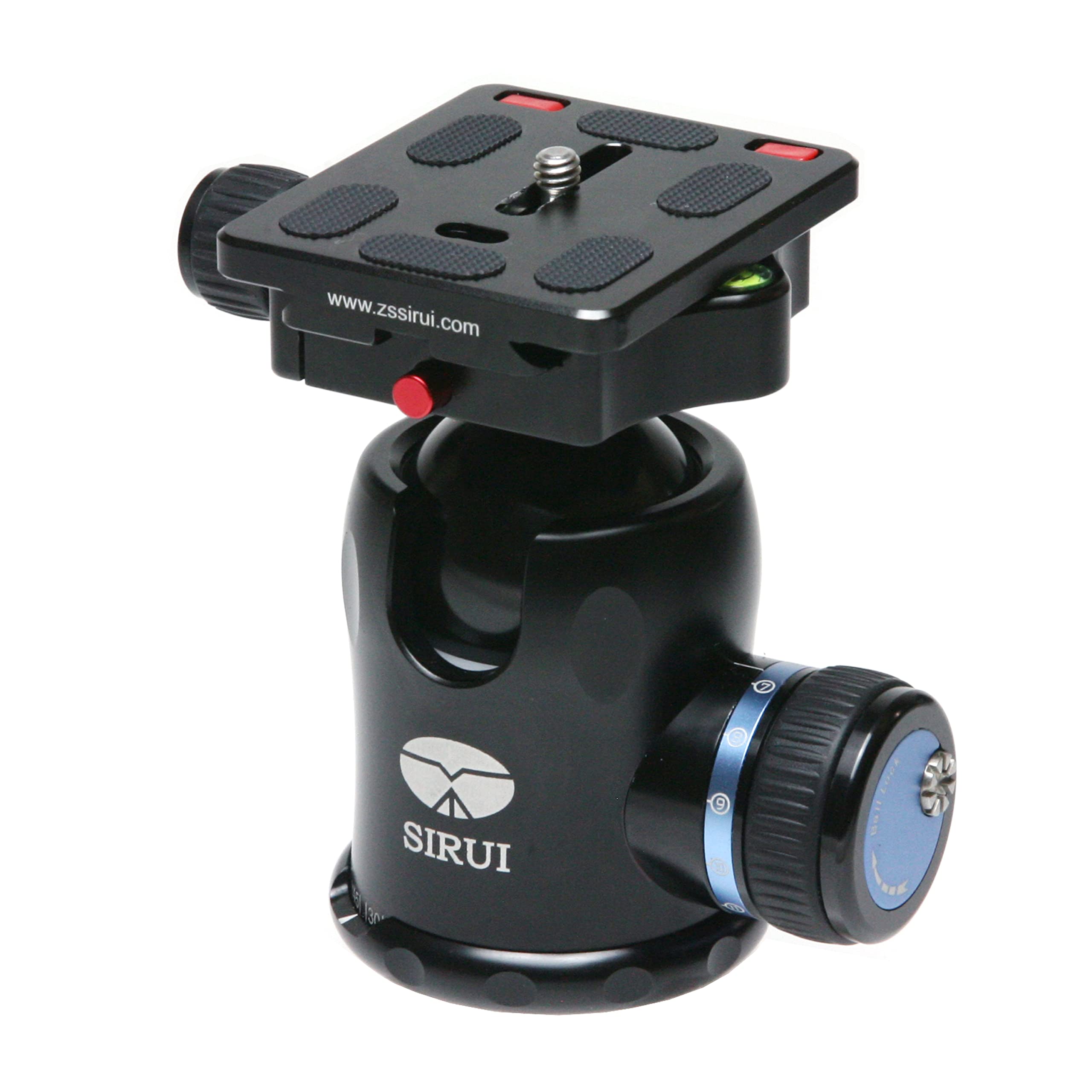 Sirui Kx Series Aluminium Tripod Head Incl. Ty Series Quick Release Plate   Black (K 30X)