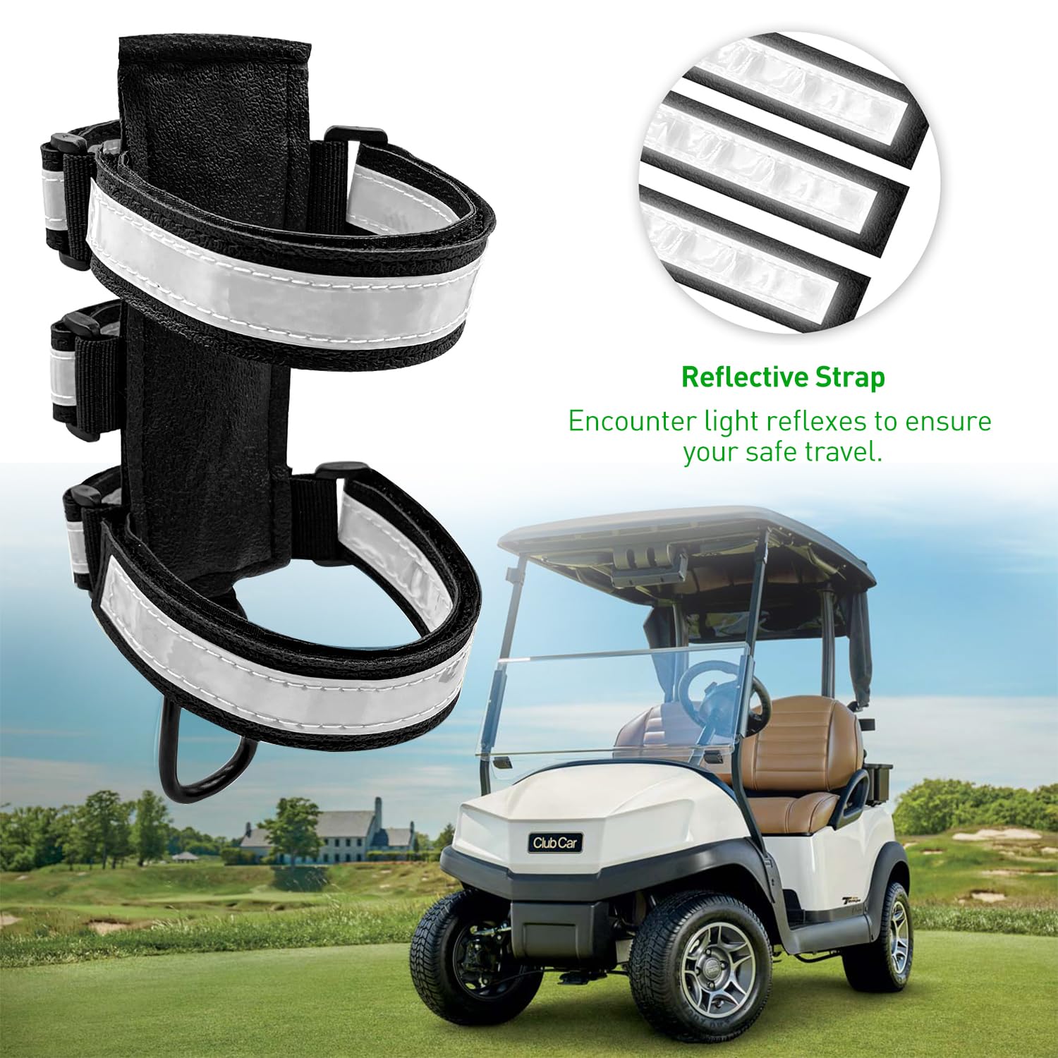 Neasroe Portable Speaker Mount For Bike, Motorcycle, Boat, Utv, Atv, Reflective Long Speakers Holder Strap Fits For Jbl Charge 4