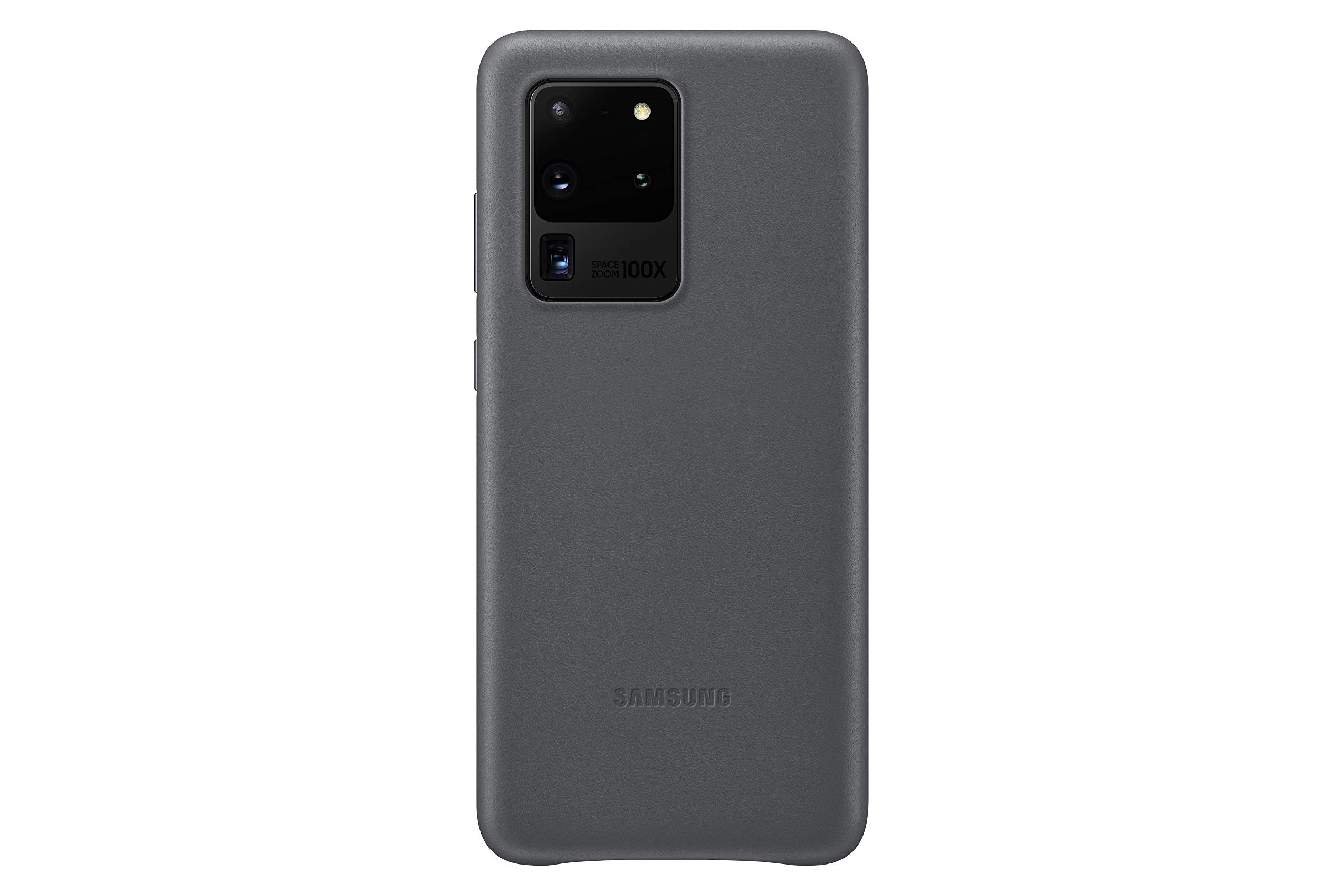 Samsung Original Galaxy S20 Ultra 5G Leather Cover/Mobile Phone Case - Grey
