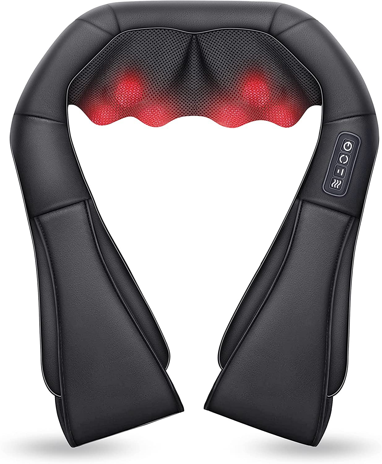 Comfier Shiatsu Neck And Shoulder Massager,Deep Kneading Massage Pillow With Heat, Back Massager, Pillow Massager As Best Gift F