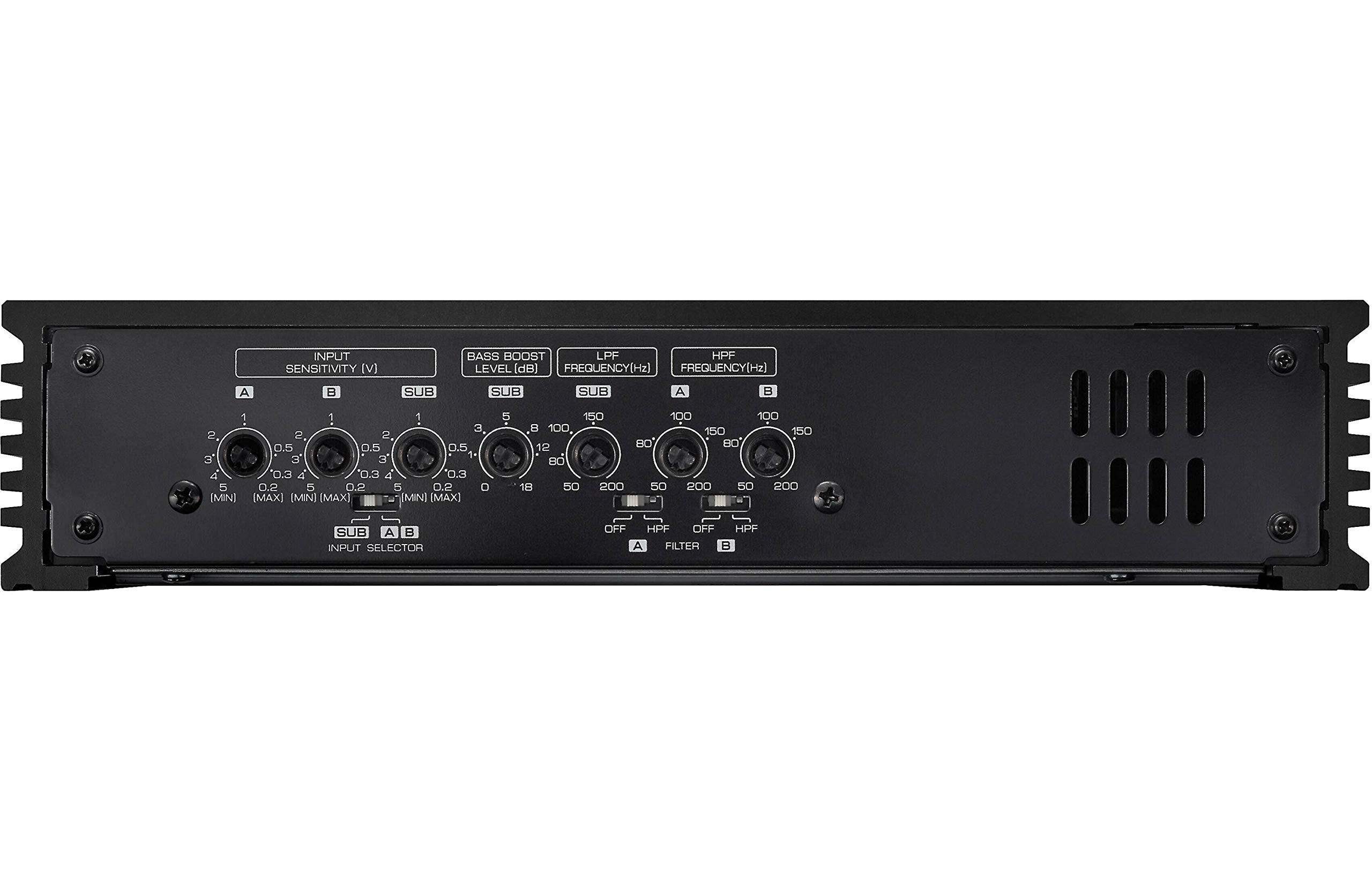 Kenwood X802 5 Excelon 5 Channel 1600 Watts Max Power Car Audio Amplifier