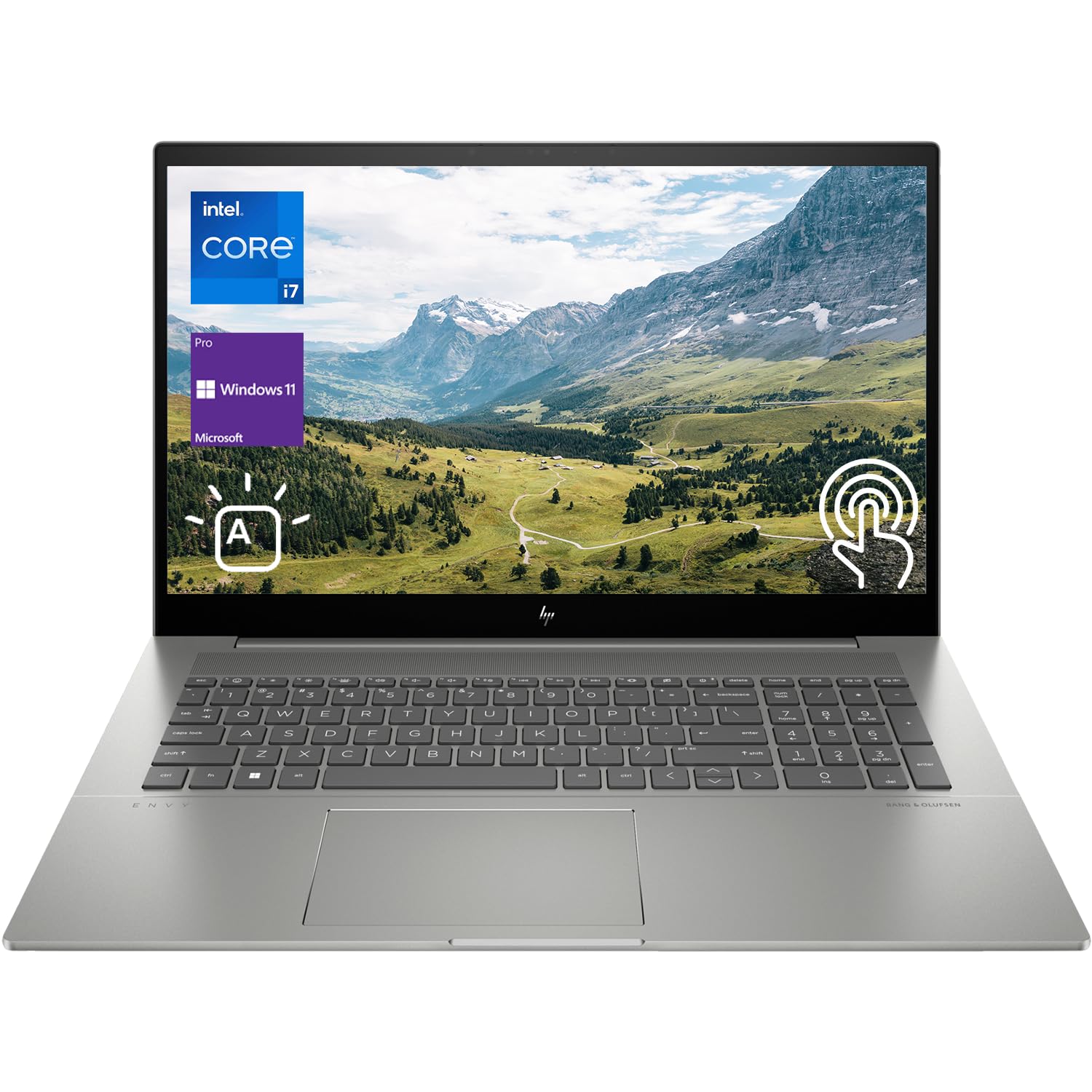Hp 2023 Envy Laptop, 17.3'' Fhd Touchscreen, 13Th Gen Intel Core I7-13700H Processor, 32Gb Ram, 1Tb Pcie Ssd, Webcam, Hdmi, Back