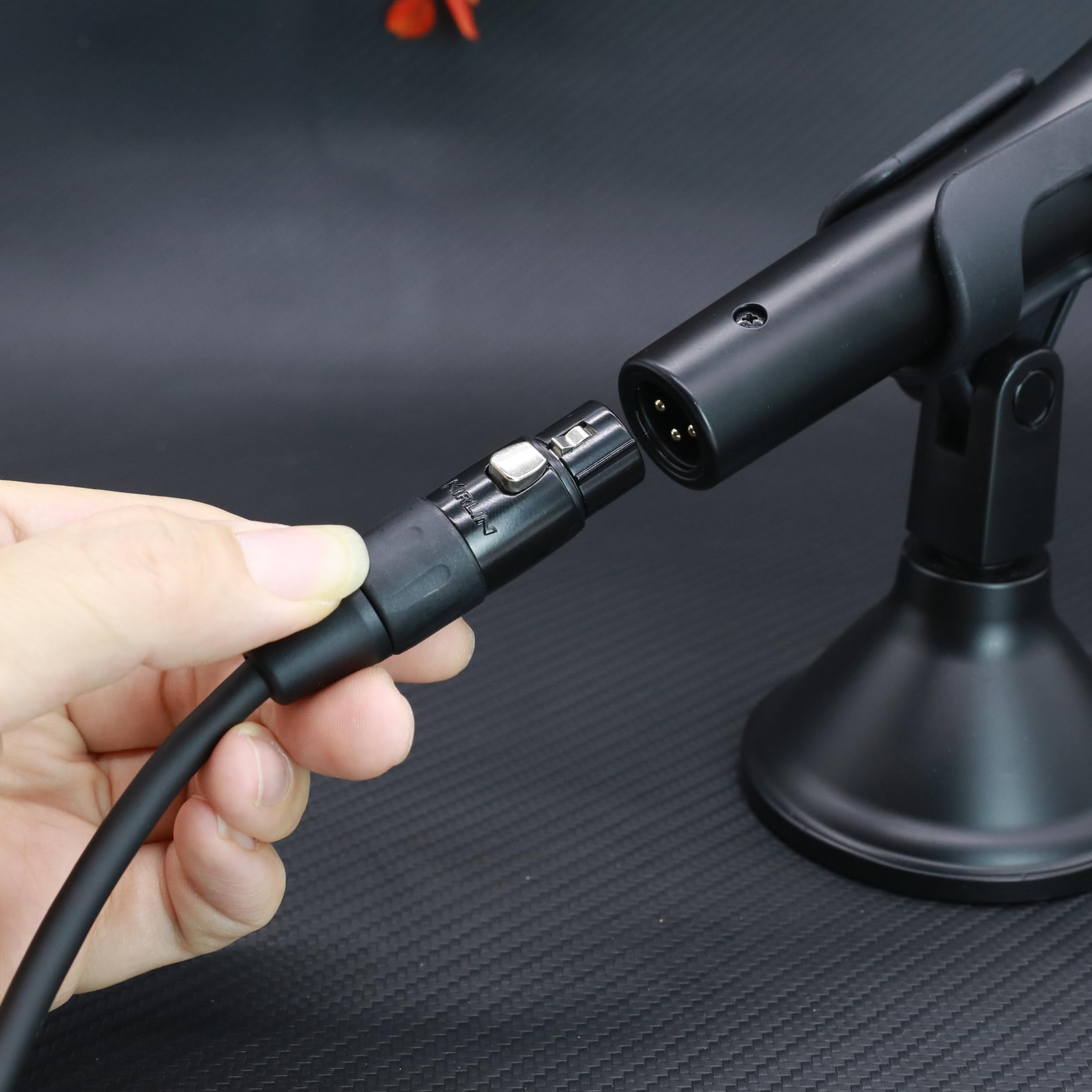 Kirlin Cable Mpc Microphone Cable, Xlr, Black, 25Ft (Mpc 270Pb 25/Bk)