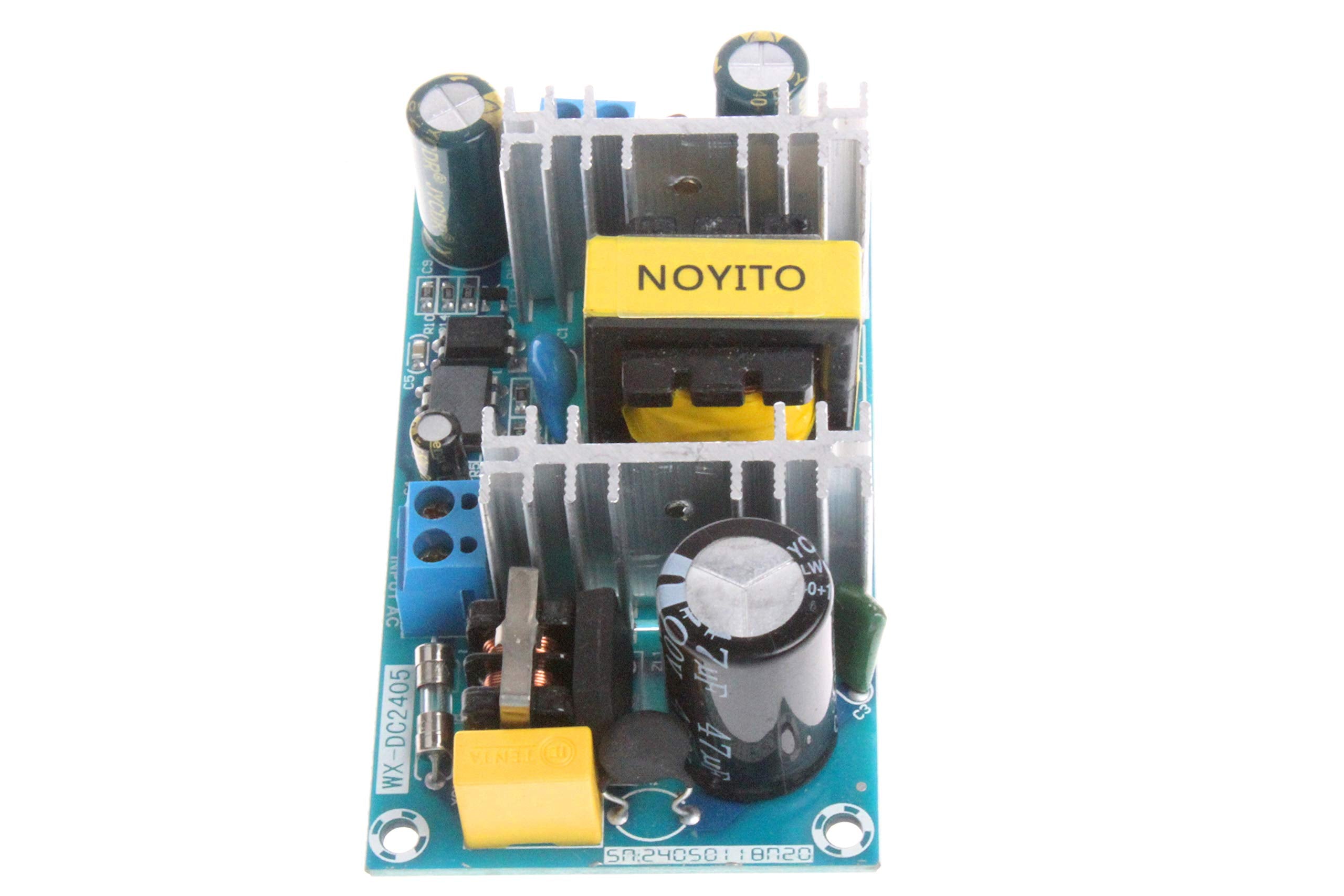 Noyito Ac To Dc Isolated Power Supply Module Ac 120V 100V   240V To Dc 24V 2A 48W Peak 24V 3A 72W Max Power Module With Overvolt