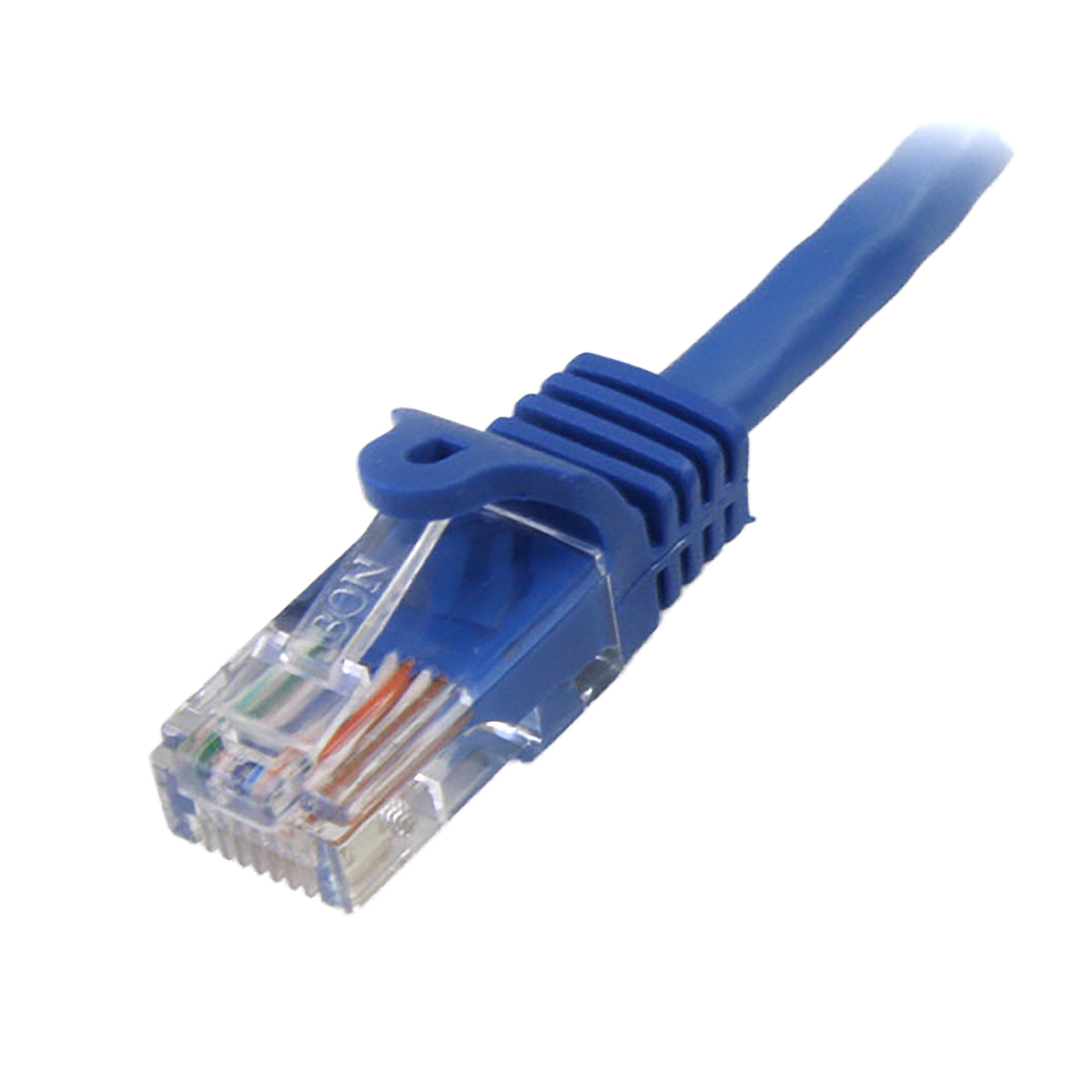Startech.Com Cat5E Ethernet Cable5 Ft   Blue   Patch Cable   Snagless Cat5E Cable   Short Network Cable   Ethernet Cord   Cat 5E