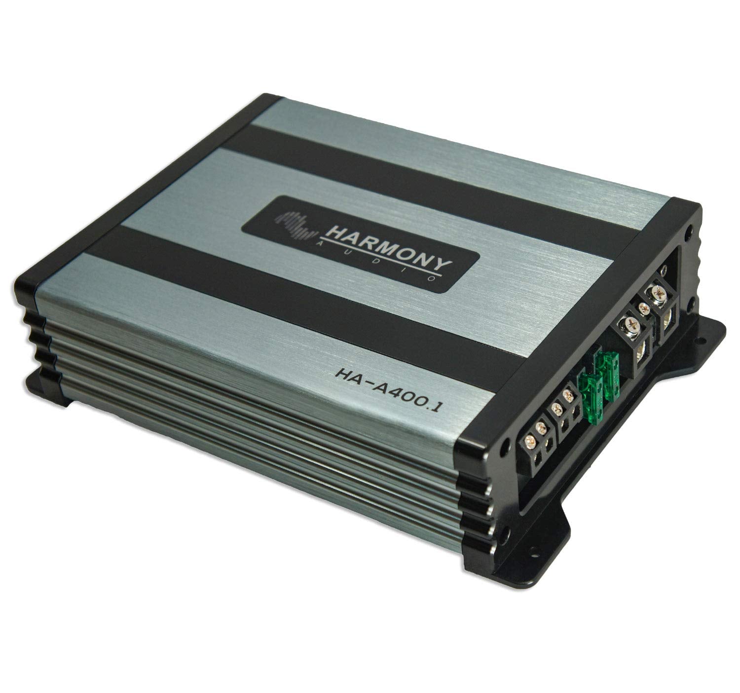 American Sound Connection (1 Kicker C12 Subwoofer Single 12'' Regular Cab Truck Sub Box Enclosure Bundle With Ha A400.1 Mono Amp