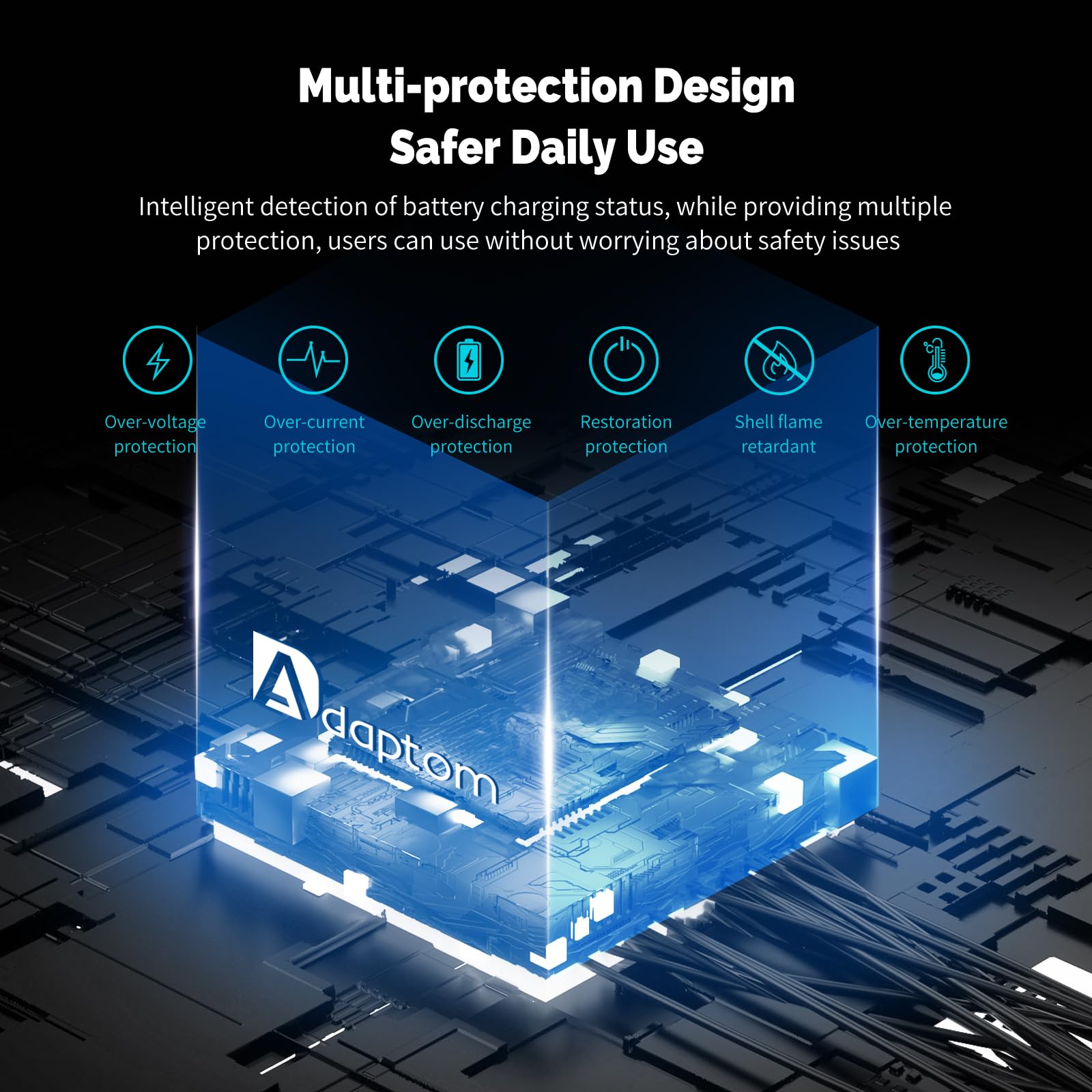 Telesin Hero 12/11 Battery, (2 Pack) And Triple Usb Quick Charger For Gopro Hero 9 10 11 12, Fully Compatible With Go Pro 9 10 1