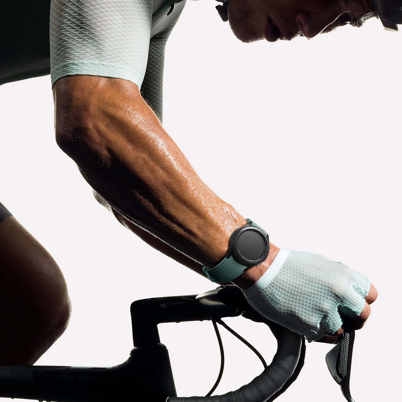 Lerobo Sport Band For Samsung Galaxy Watch 4, 4 Classic, 5, 42Mm   Unisex Rubber Silicone Watch Band