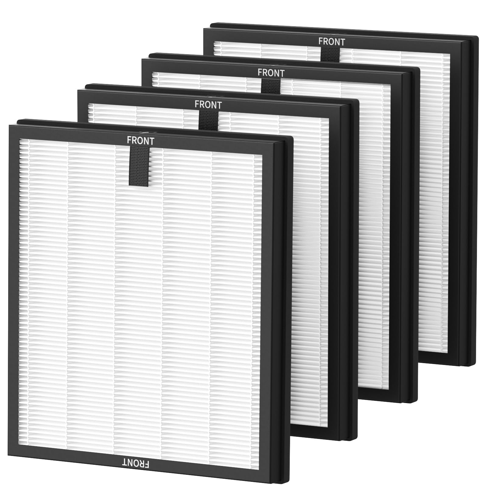 4 Pack Hy4866 True Hepa Replacement Filters For Morento Hy4866 Air Purifier And Yiou M1 Air Cleaner Purifier, 3 In 1 H13 Ture He
