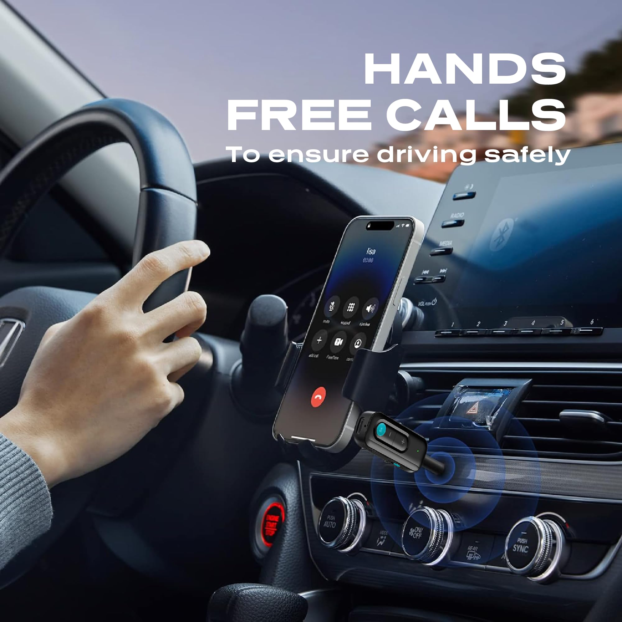 Statik Bluesnap Bluetooth Transmitter For Tv, Bluetooth Receiver For Home Stereo, Bluetooth Transmitter Car Audio Receivers, 3.5