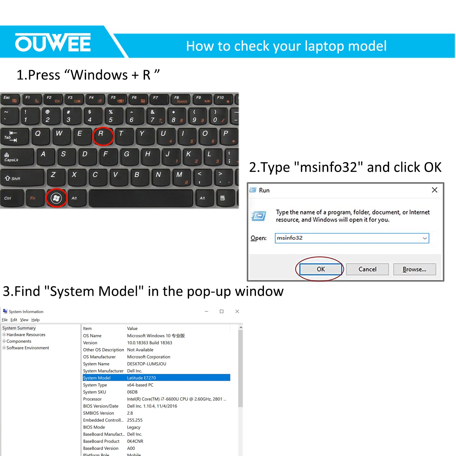 Ouwee 45N1112 Laptop Battery Compatible With Lenovo Thinkpad A275 T440 T440S T450 T450S T460 X230S X240 X240S X250 X260 X270 Ser