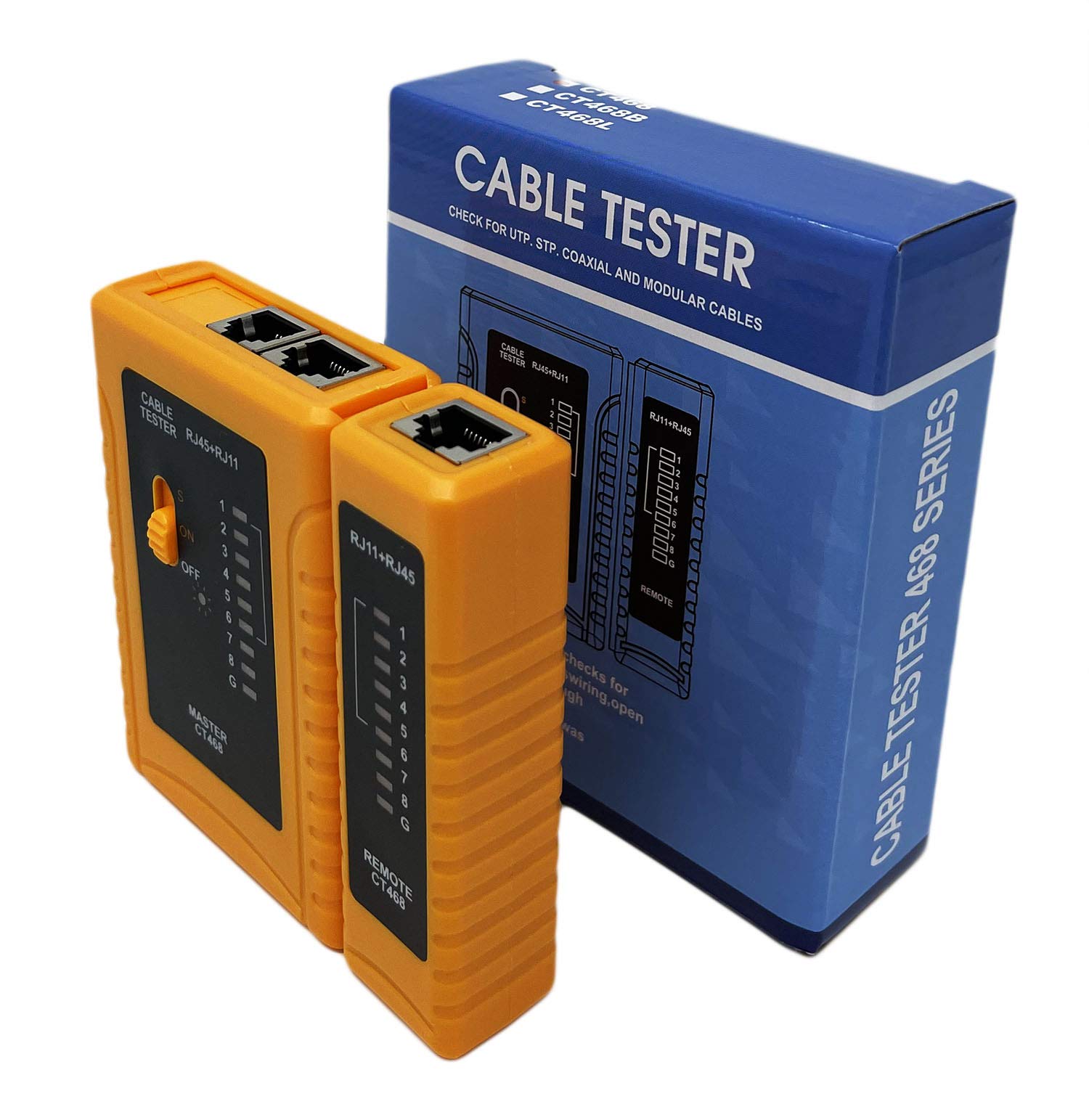 Imbaprice   Rj45 Network Cable Tester For Lan Phone Rj45/Rj11/Rj12/Cat5/Cat6/Cat7 Utp Wire Test Tool
