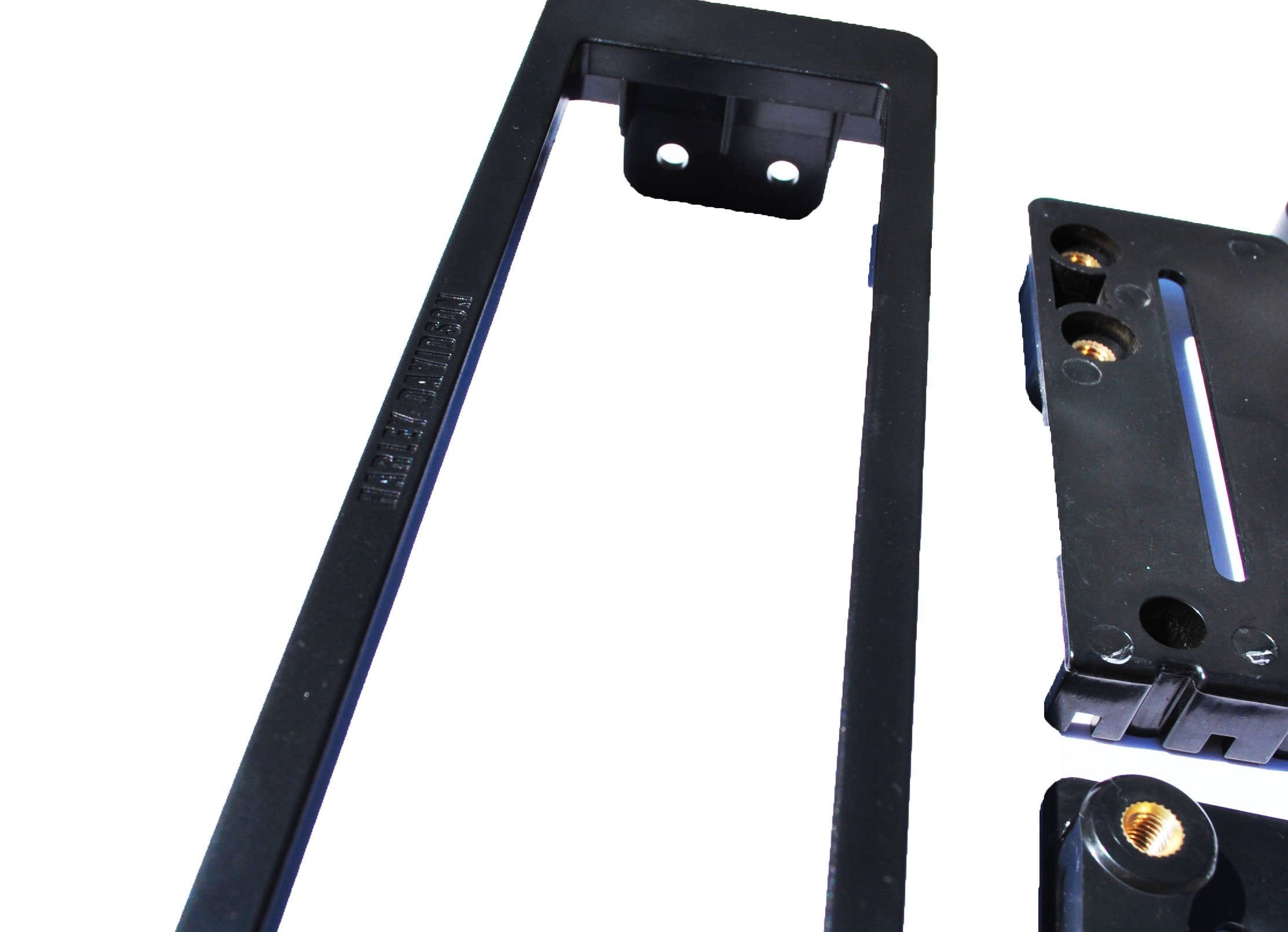 Mount Radio Stereo Install Dash Kit W/Harness And Clear Splashguard Compatible With Harley Davidson Flht