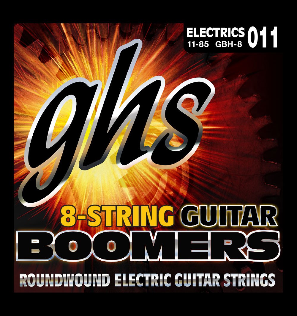 Ghs Strings Gbh 8 Set Electric Guitar Strings