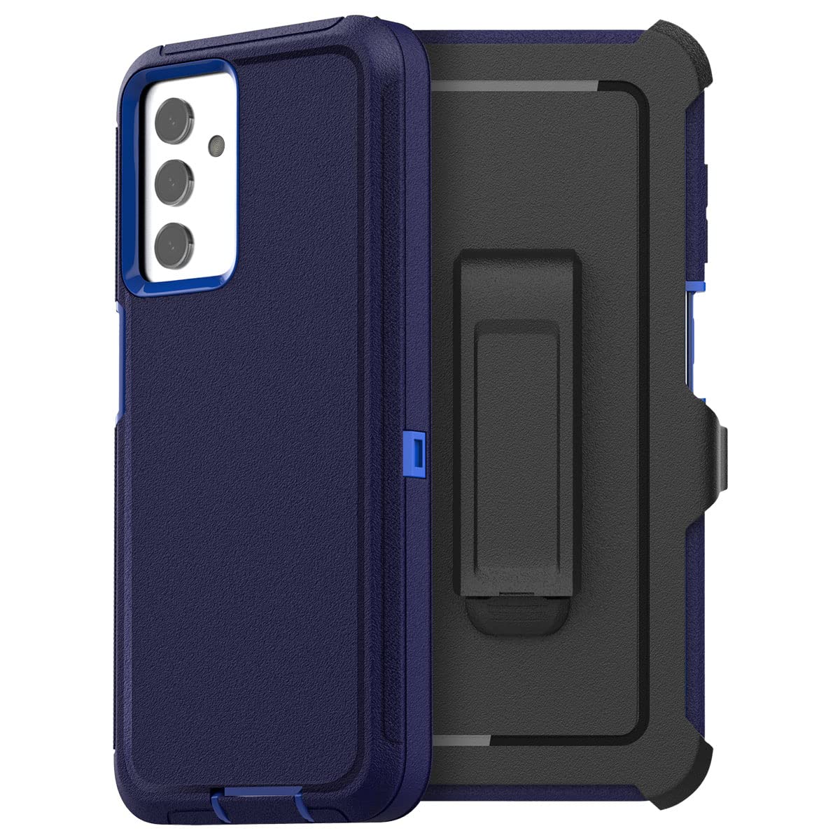 Aicase For Galaxy A04S/A13 Case(6.5'')+Belt Holster,Heavy Duty 3 Layer Rugged Phone Cover,Durable Military Grade Protection Shoc