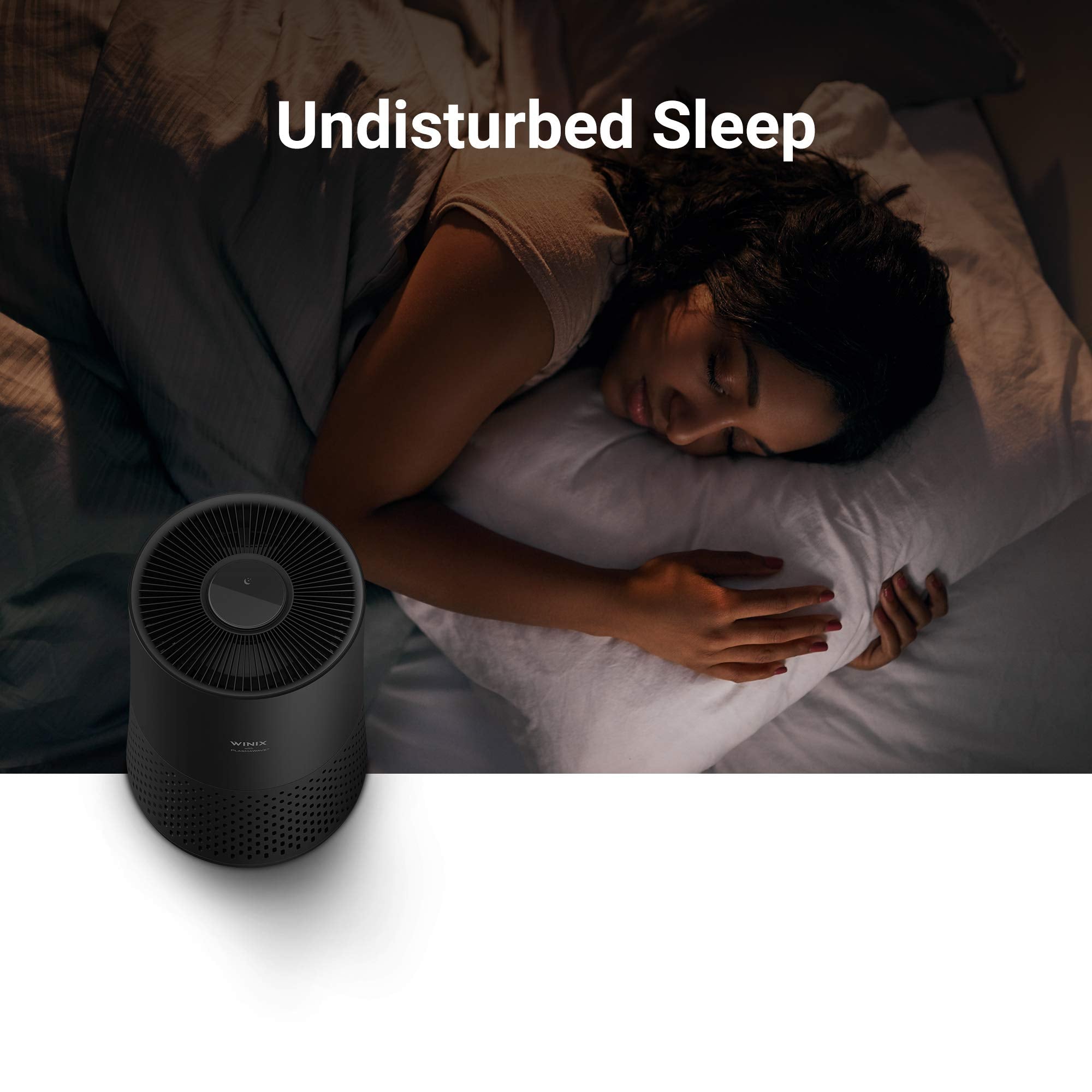 Winix A230 Air Purifier For Bedroom Up To 1110 Ft In 1 Hr With Air Quality Monitor, True Hepa, Carbon Filter And Auto Mode, Capt