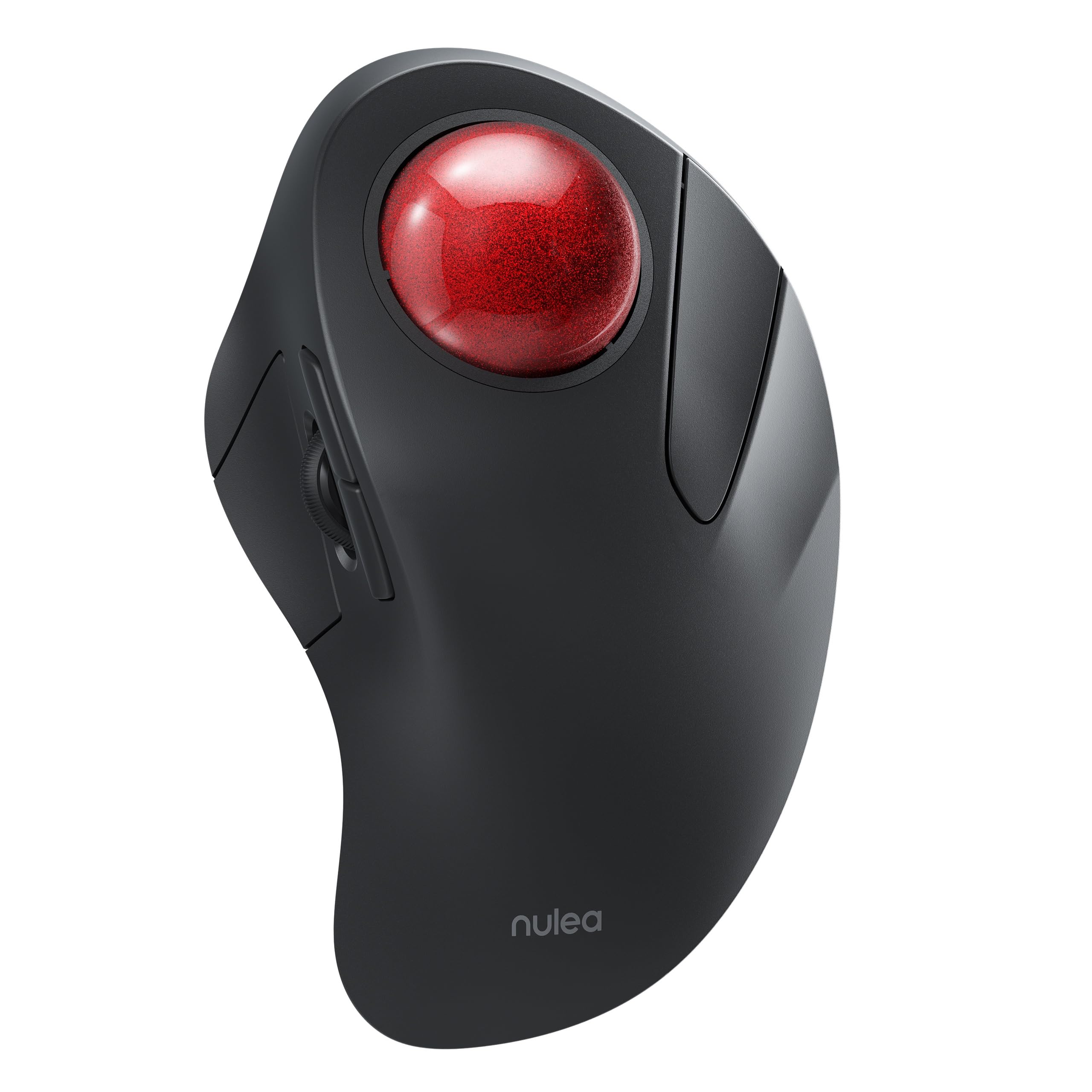 Nulea Wireless Ergonomic Trackball Mouse, Rechargeable, Bluetooth, 44Mm Index Finger Trackball, 5 Adjustable Dpi, Compatible Wit