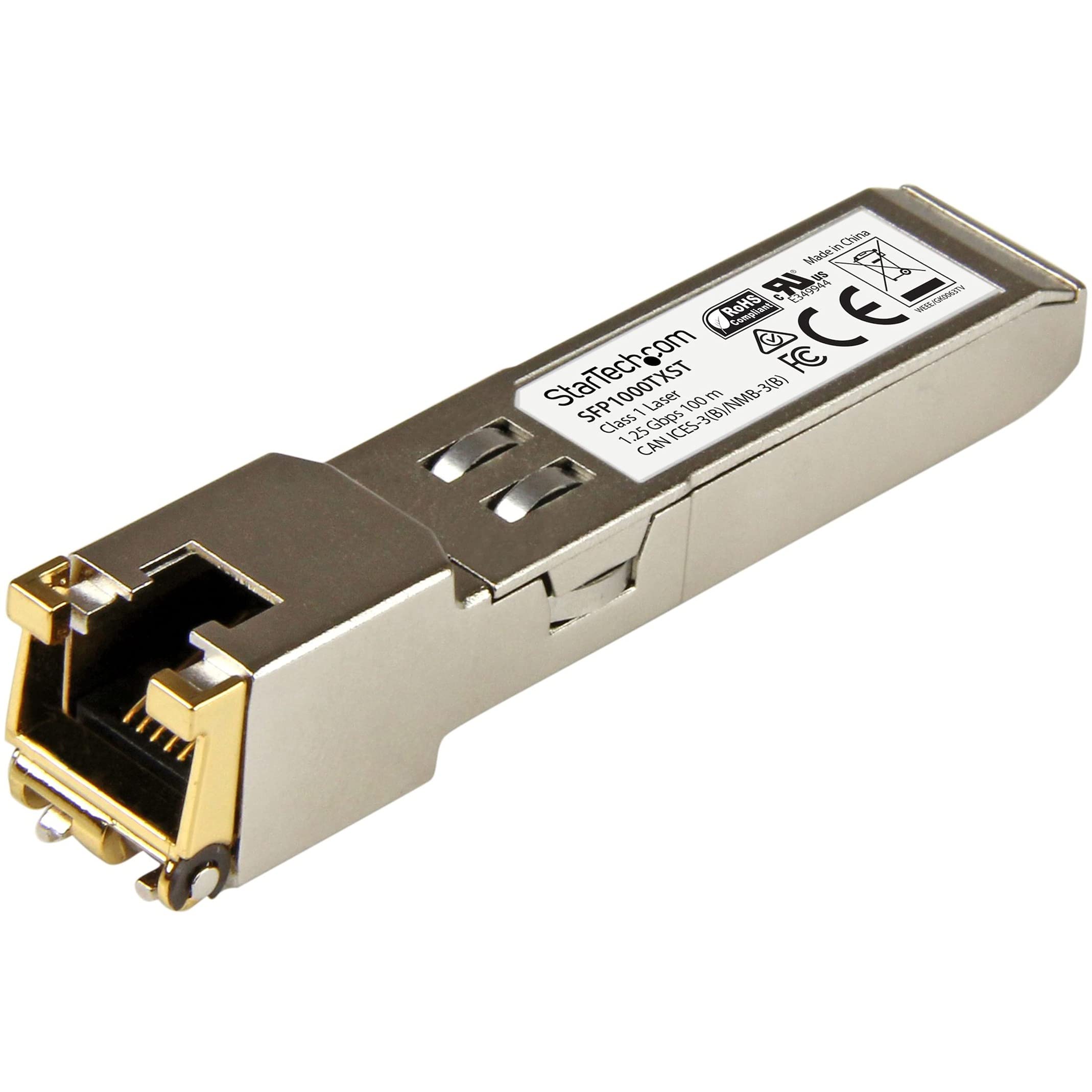 Msa Uncoded Sfp - 1000Base-Tx 1Gbps - 1Gbe Module - 1Ge Gigabit Ethernet Sfp  Co