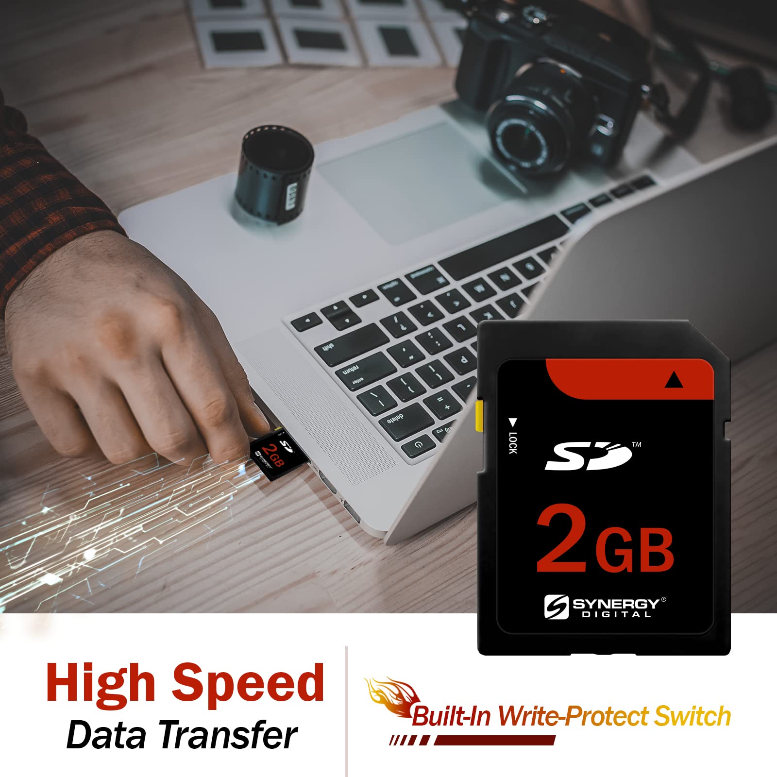 Synergy Digital 2Gb Sd Memory Cards - Pack Of 2