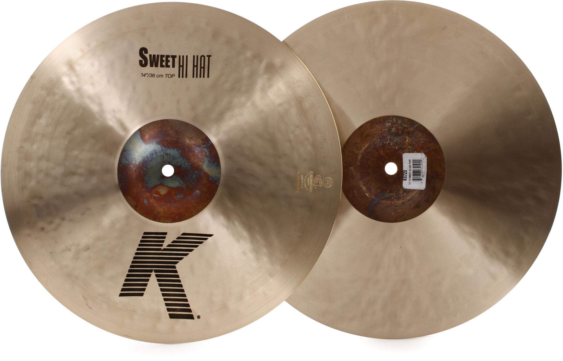 Zildjian K Sweet Hi Hat Cymbals   14 Inches