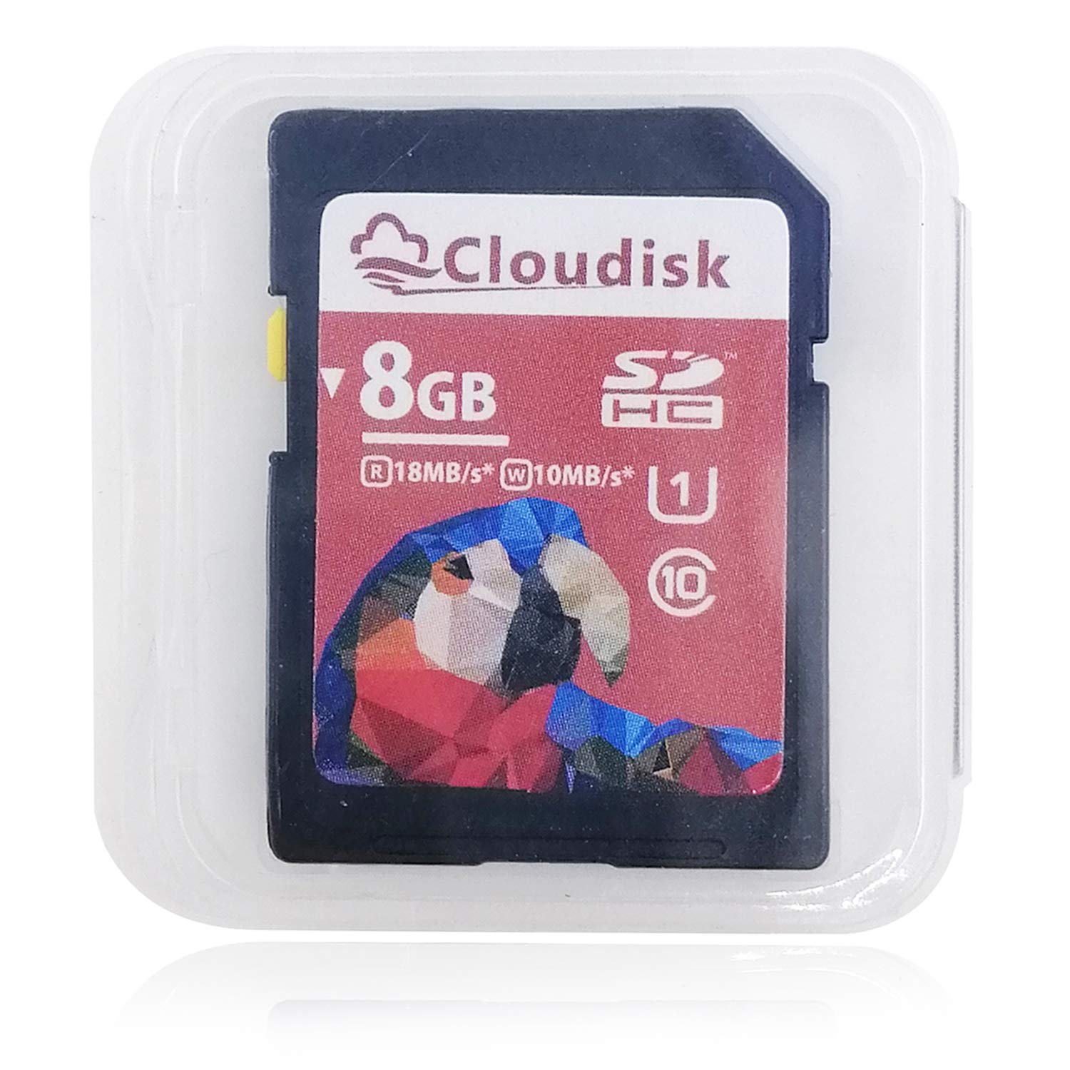 Cloudisk 8Gb Sd Card Sdhc Memory Card, Uhs I U1 Class 10 (8 Gb)