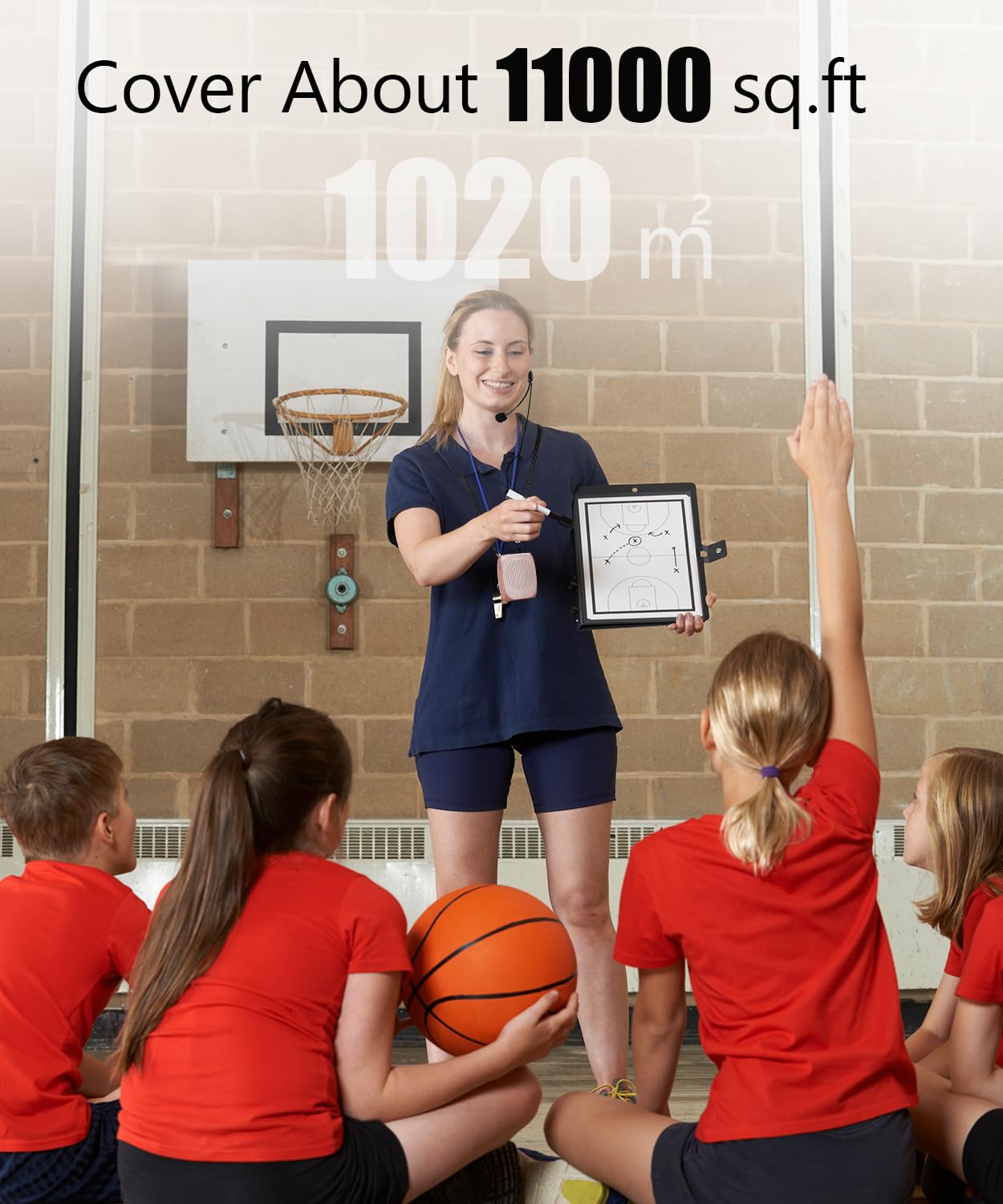 Shidu Voice Amplifier Teachers,Megaphone Speaker Portable Pa System With Microphone Headset(Work Of 12Hours) Supports Mp3 Format