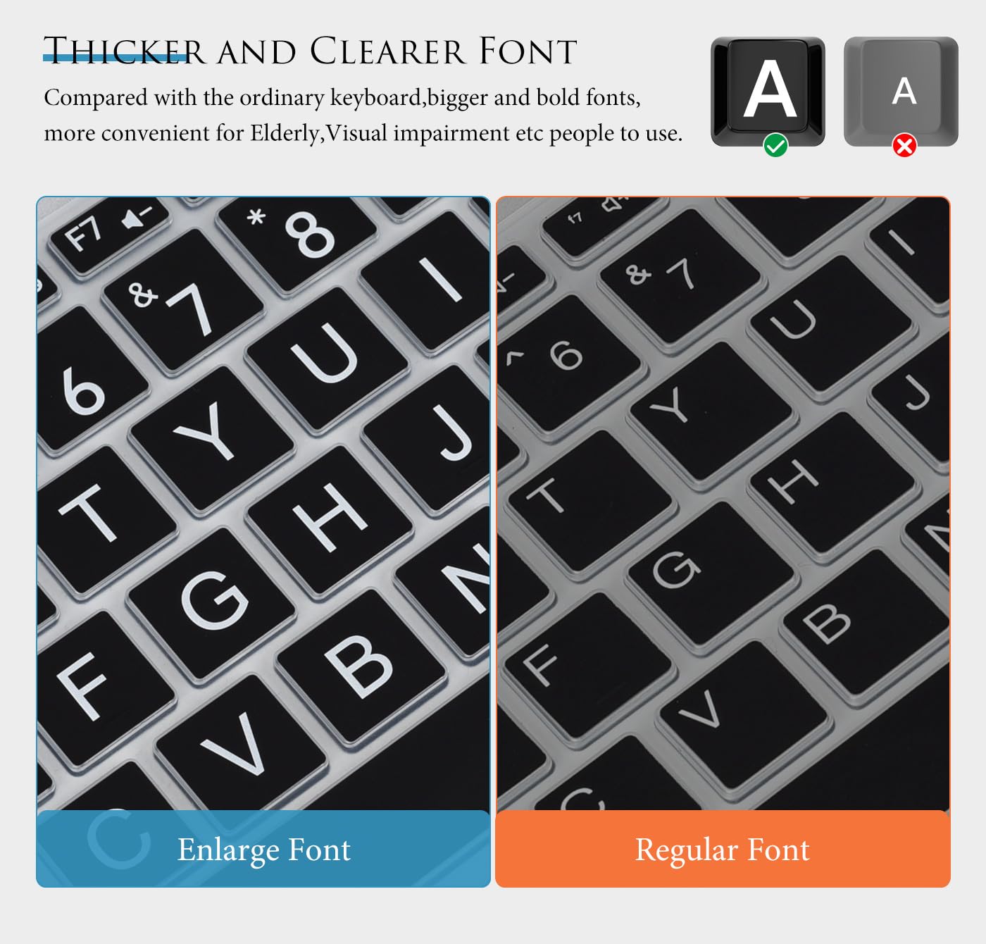 Keyboard Cover Skin For 14 Inch Hp Pavilion X360 14 14 Fq/Dq/Dk/Dh/Ds/Df/Cf/Cd/Ba/Bf/Bw Series 14 Dk1013Dx/Dk1003Dx/Dk0002Dx 14