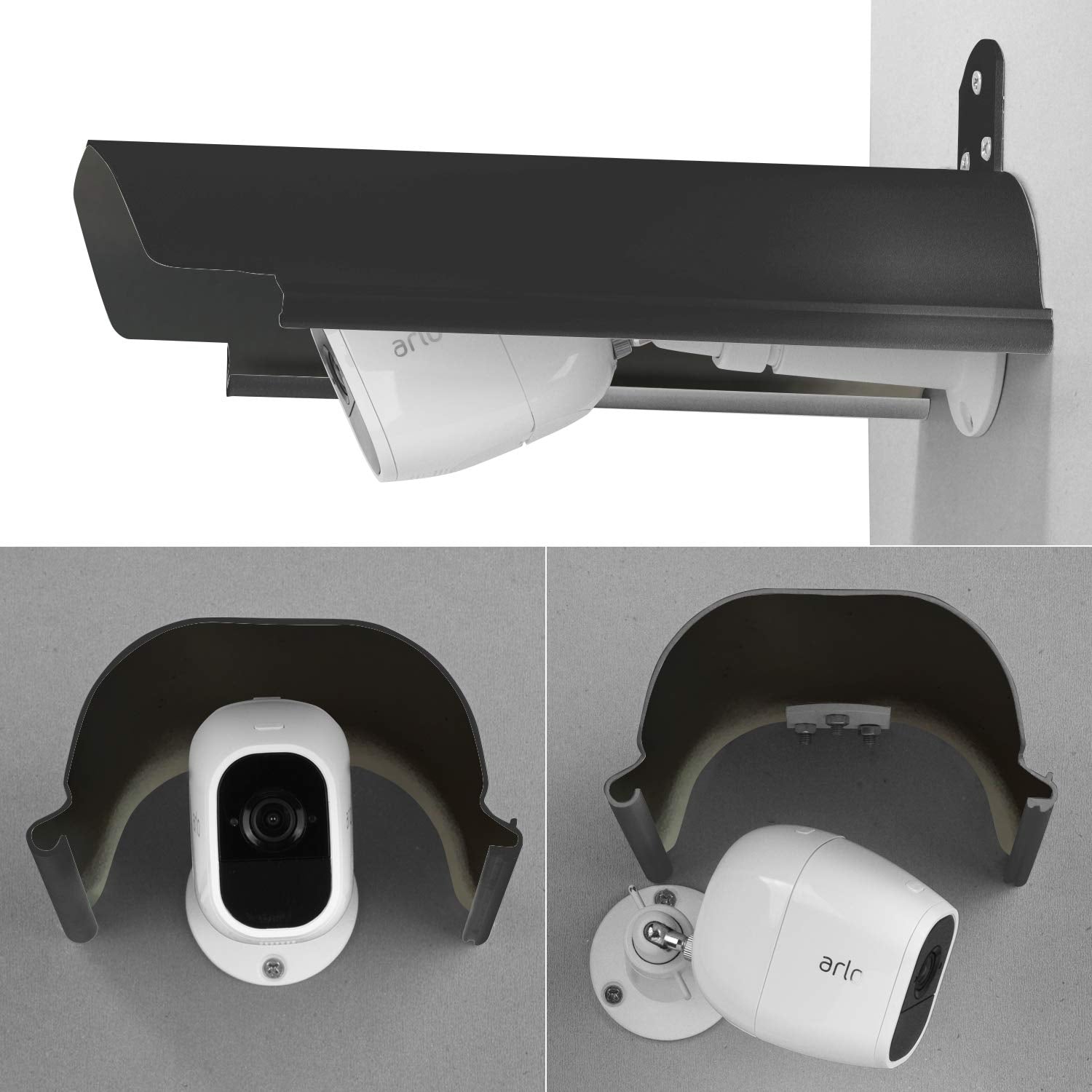 Uogw Sun Rain Shade Camera Cover Shield Works For Blink Xt,Xt2,(3Rd Gen) Xt3,Xt4 (4Th Gen),Arlo,Arlo Pro,Wyzecam,Nest,Ring,Prote