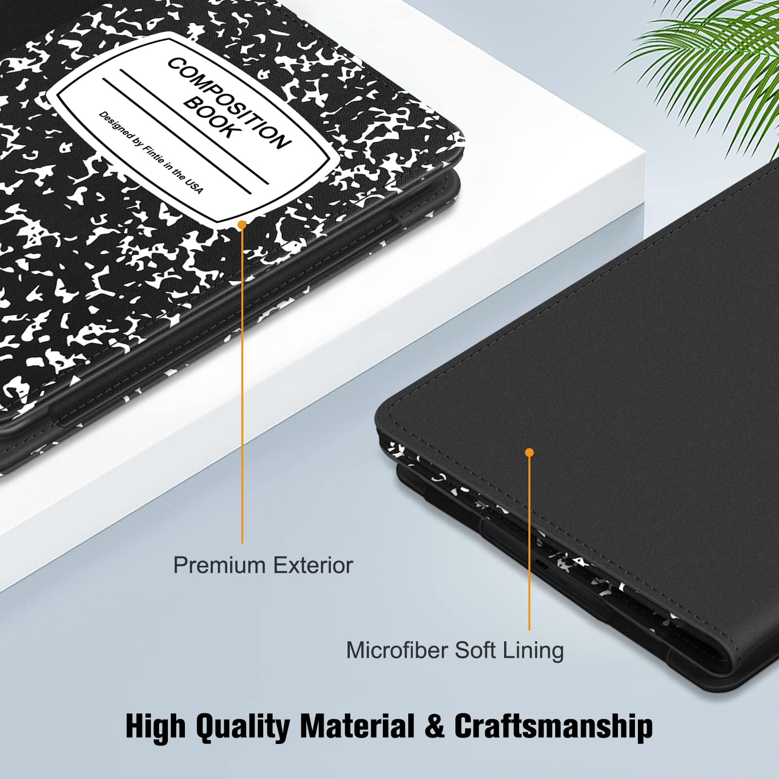 Fintie Folio Case For 6'' All New Kindle (2022 Release)   Book Style Pu Leather Shockproof Cover With Auto Sleep/Wake For Kindle