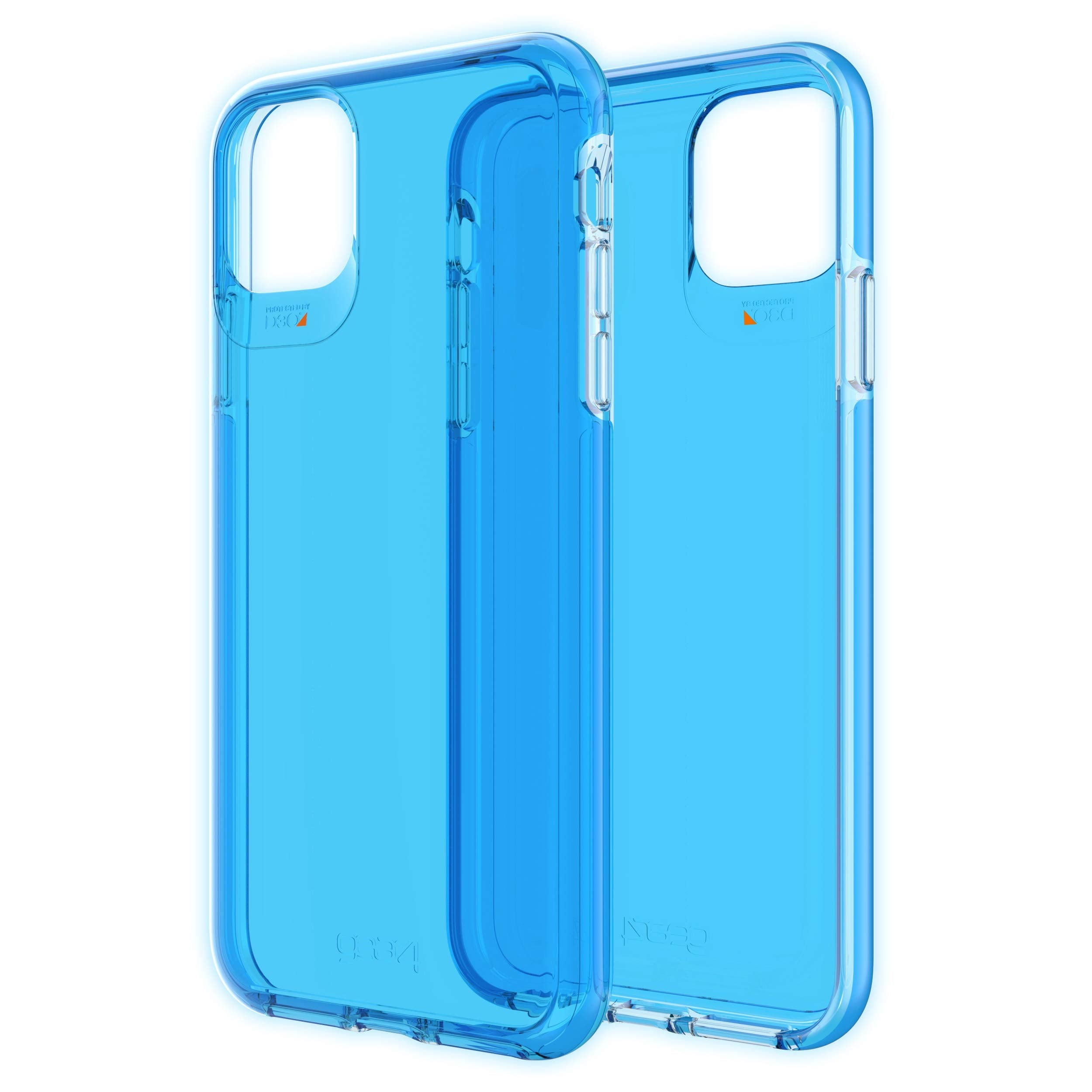 ZAGG Gear4 Crystal Palace Neon Compatible with iPhone 11 Pro Max Case, Advanced Impact Protection with Integrated D3O Technology