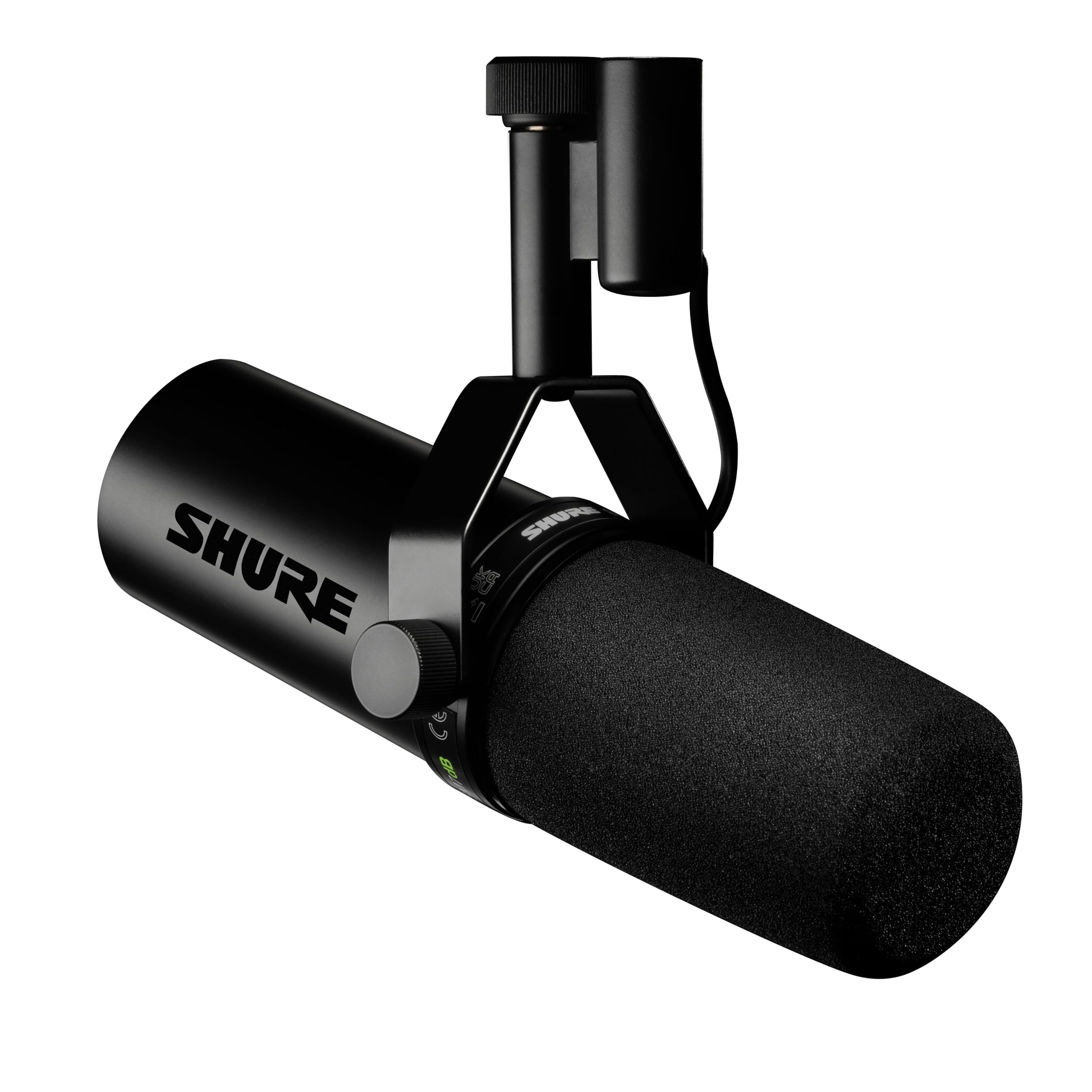 Shure Sm7Db Dynamic Vocal Microphone W/Built In Preamp For Streaming, Podcast, & Recording, Wide Range Frequency, Warm & Smooth