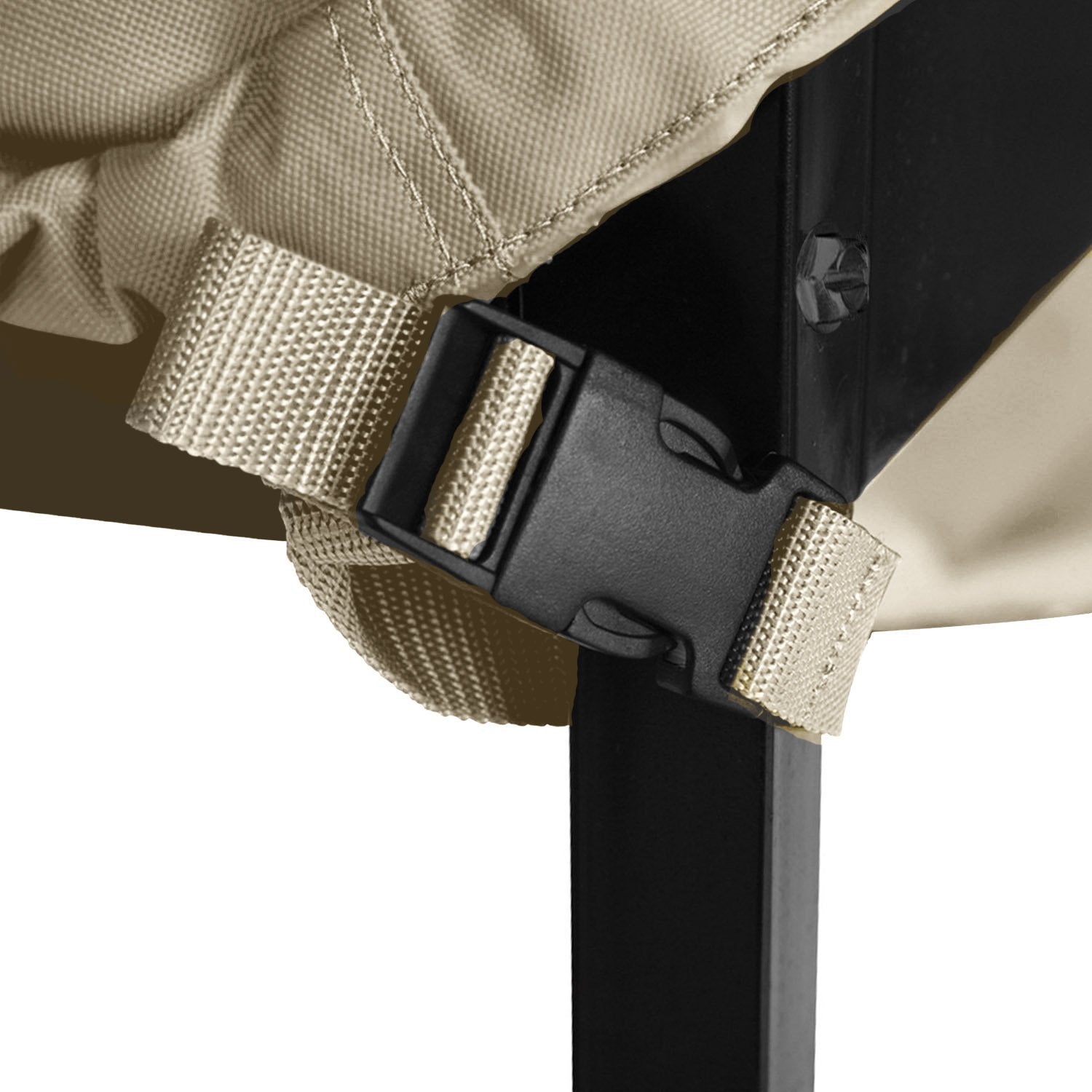 Khomo Gear Waterproof Heavy Duty Outdoor Ac Cover Air Conditioning Protector, Conditioner Outside Units, Tan, Ac Cover Beige