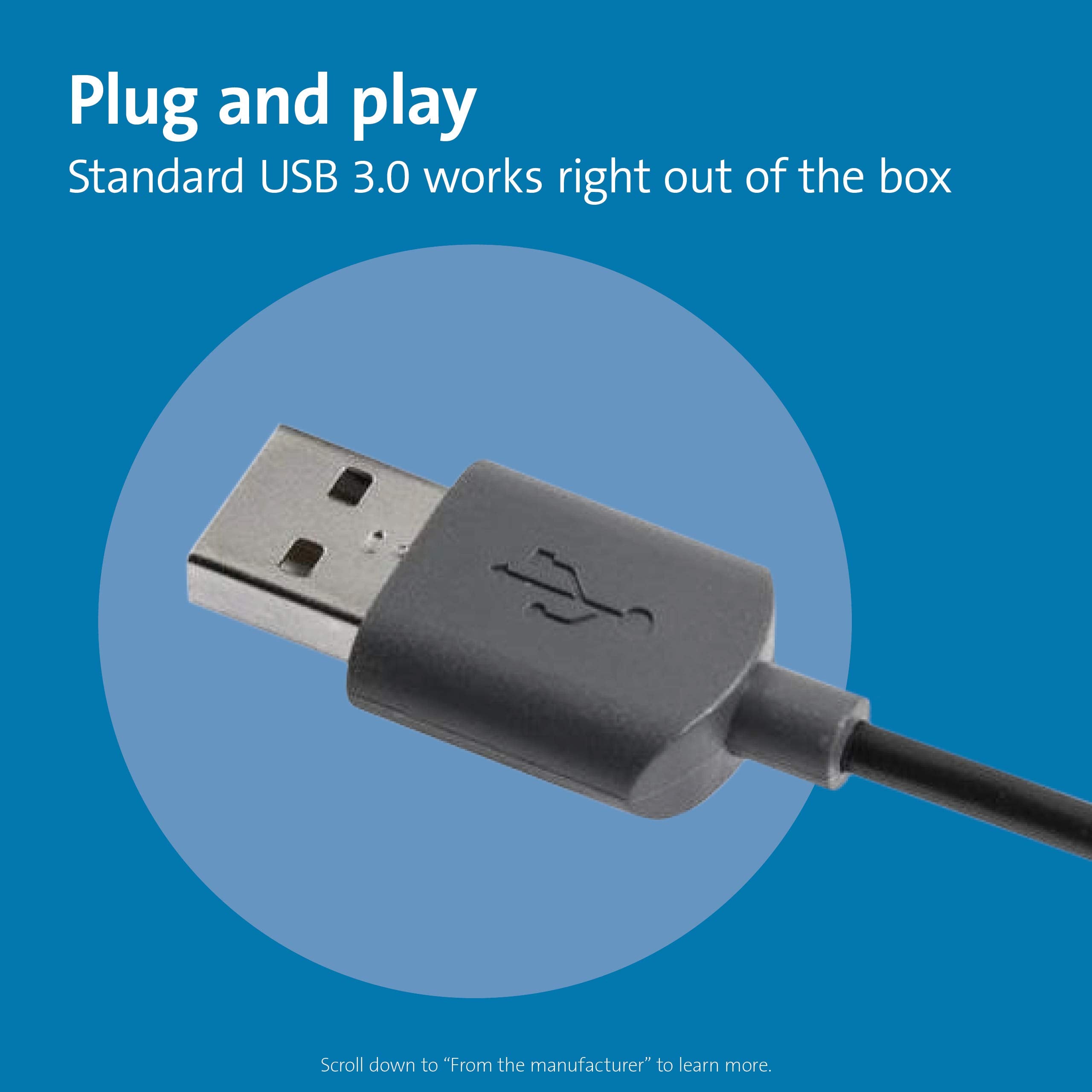 Kensington Mouse In A Box Wired Usb Mouse (K72356Us),Black