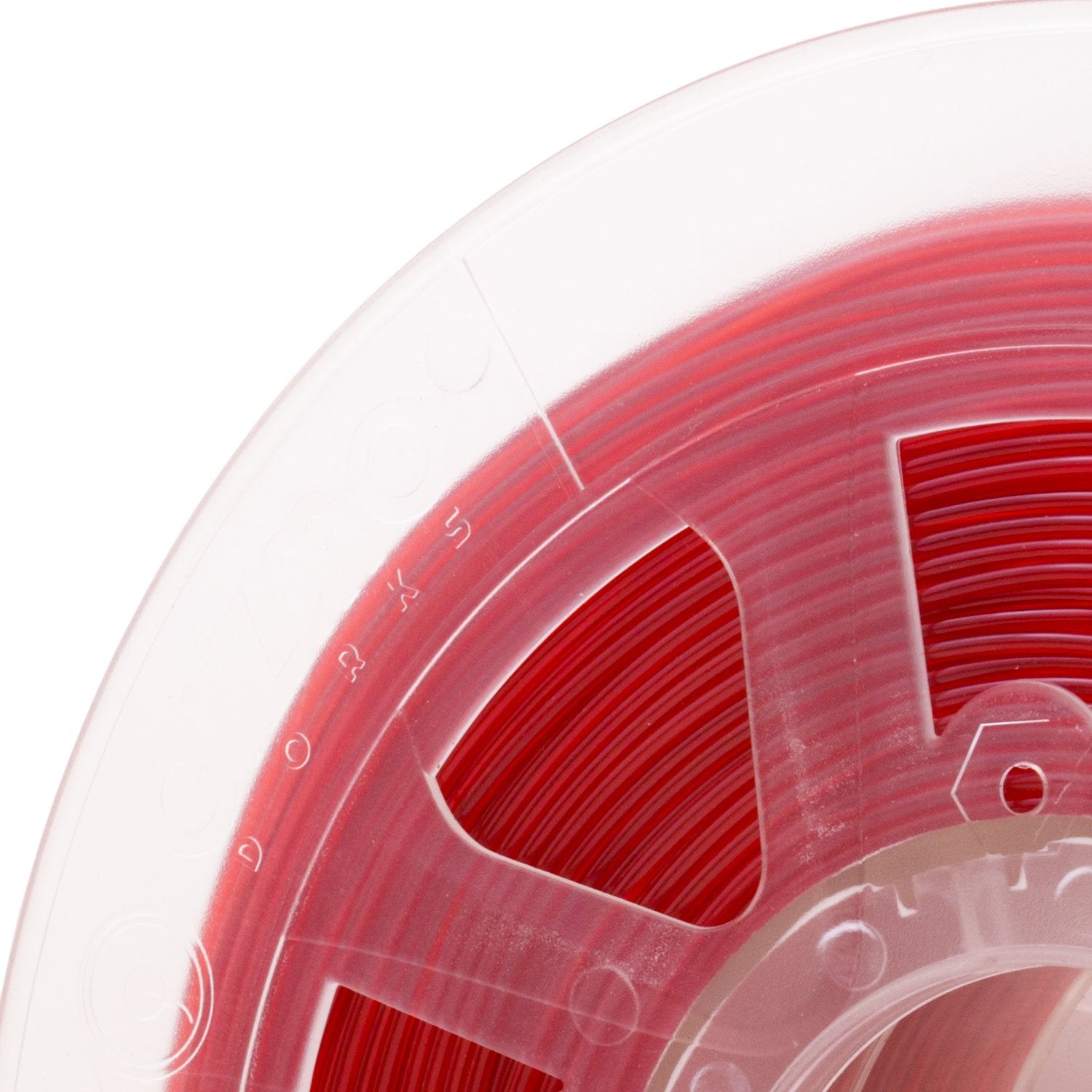 Gizmo Dorks 3Mm (2.85Mm) Pla Filament 1Kg / 2.2Lb For 3D Printers, Translucent Red
