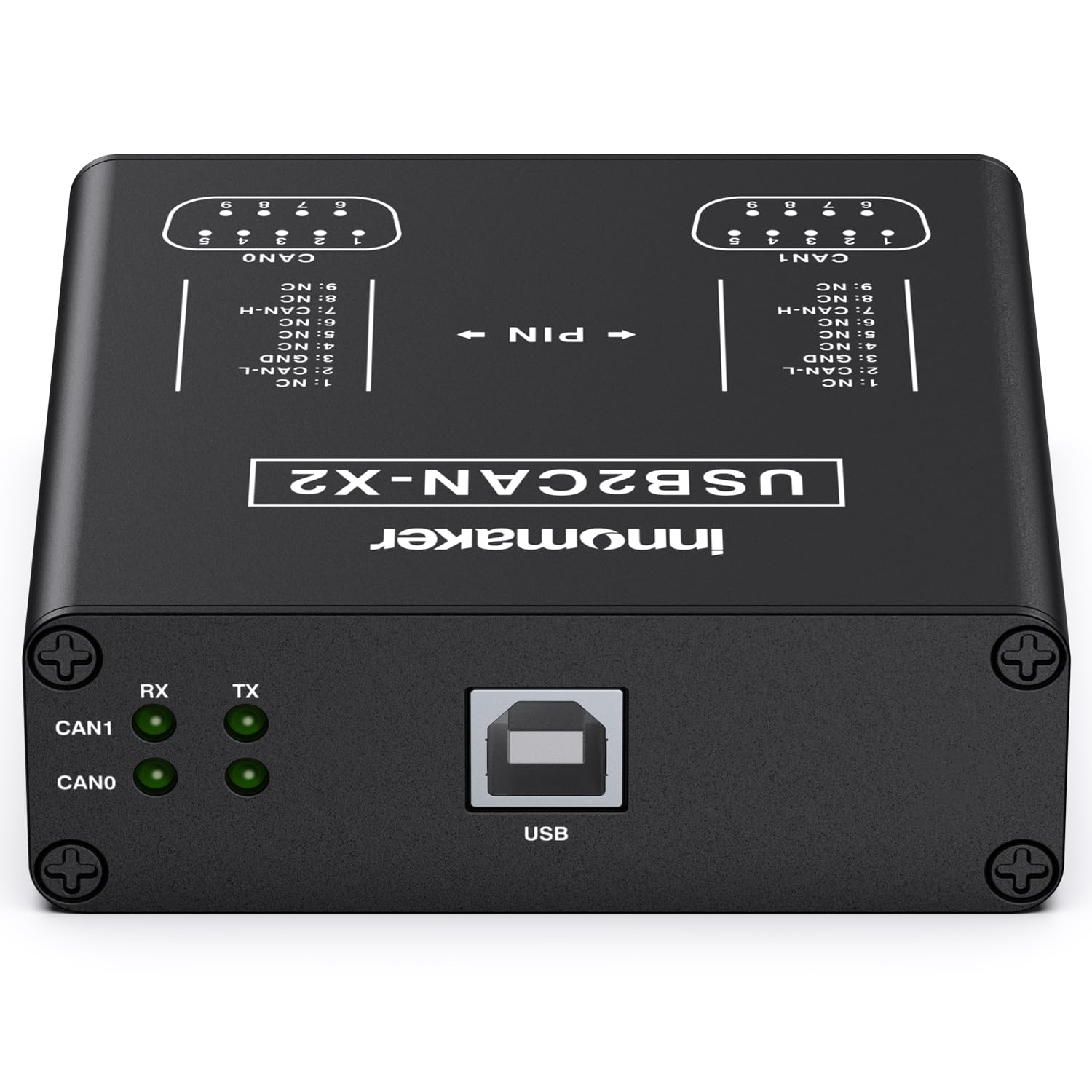 Dual Channels Usb To Can Converter For Raspberry Pi5/4/Pi3B+/Pi3/Pi Zero(W)/Jetson Nano/Tinker Board/Any Sbcs/Desktop/Laptop Sup