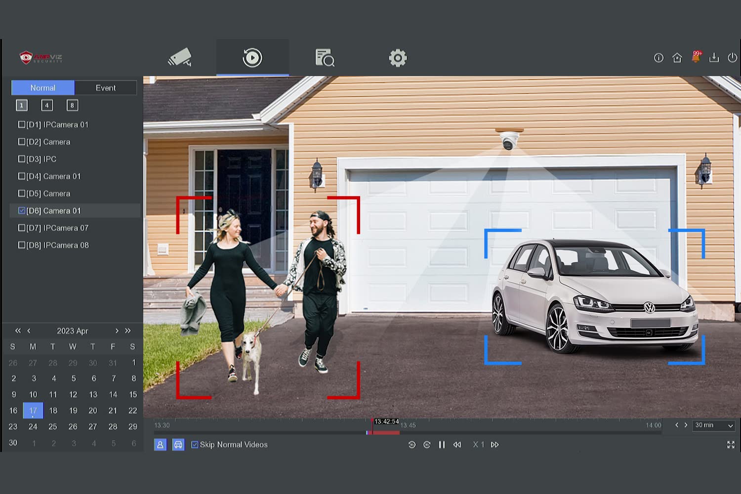 Anpviz 16Ch 12Mp Nvr (8Mp/6Mp/5Mp/4Mp/3Mp/1080P) Network Video Recorder, 16Ch (16 Port Poe)   Ip Home Security Camera System Video Recorder Up To 16 X 4K Ip Cameras (H Series)
