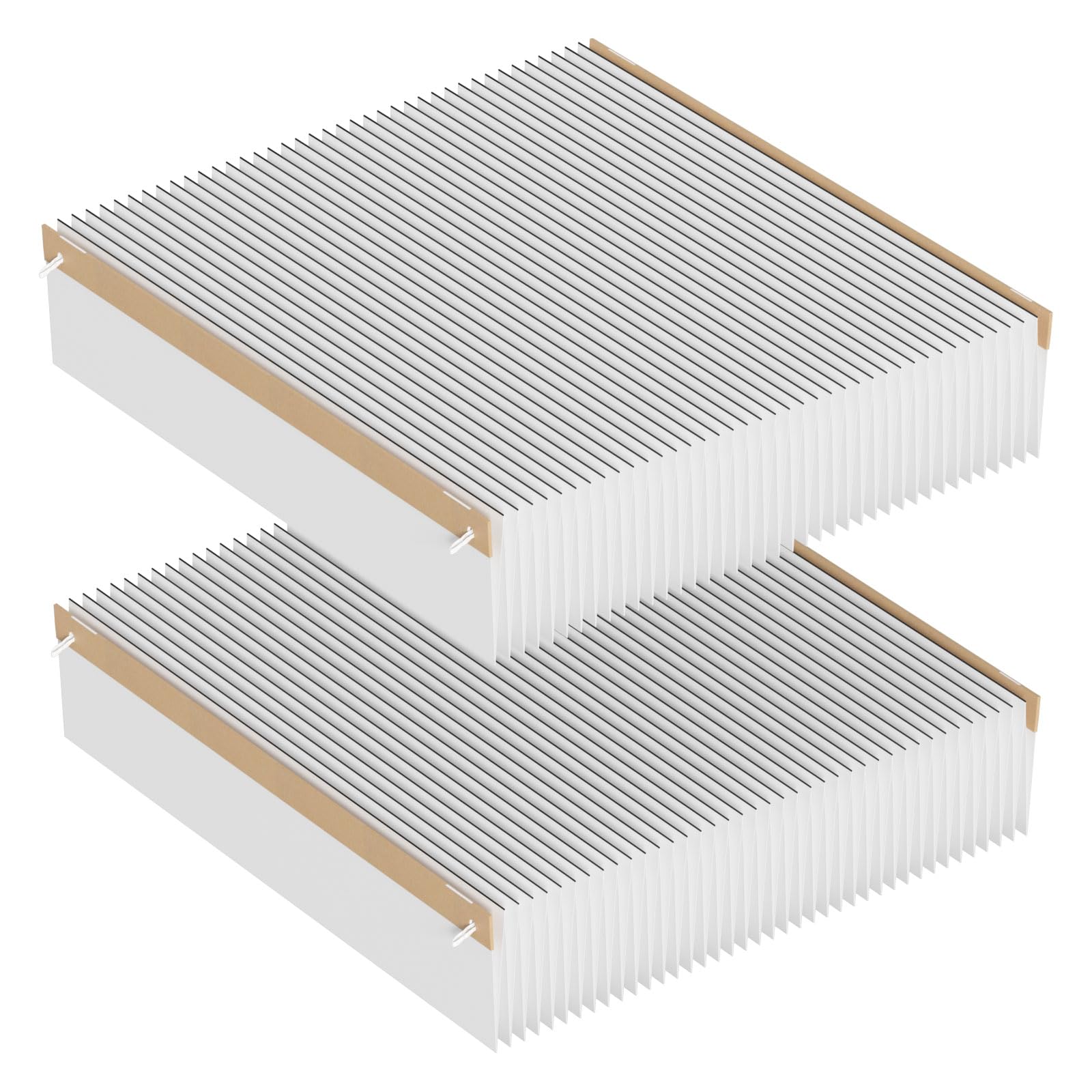 501 Replacement Furnace Filter Compatible With Aprilaire 5000 Whole House Air Purifier   16X25X6 Merv 15, Clean Air & Dust, 2 Pa