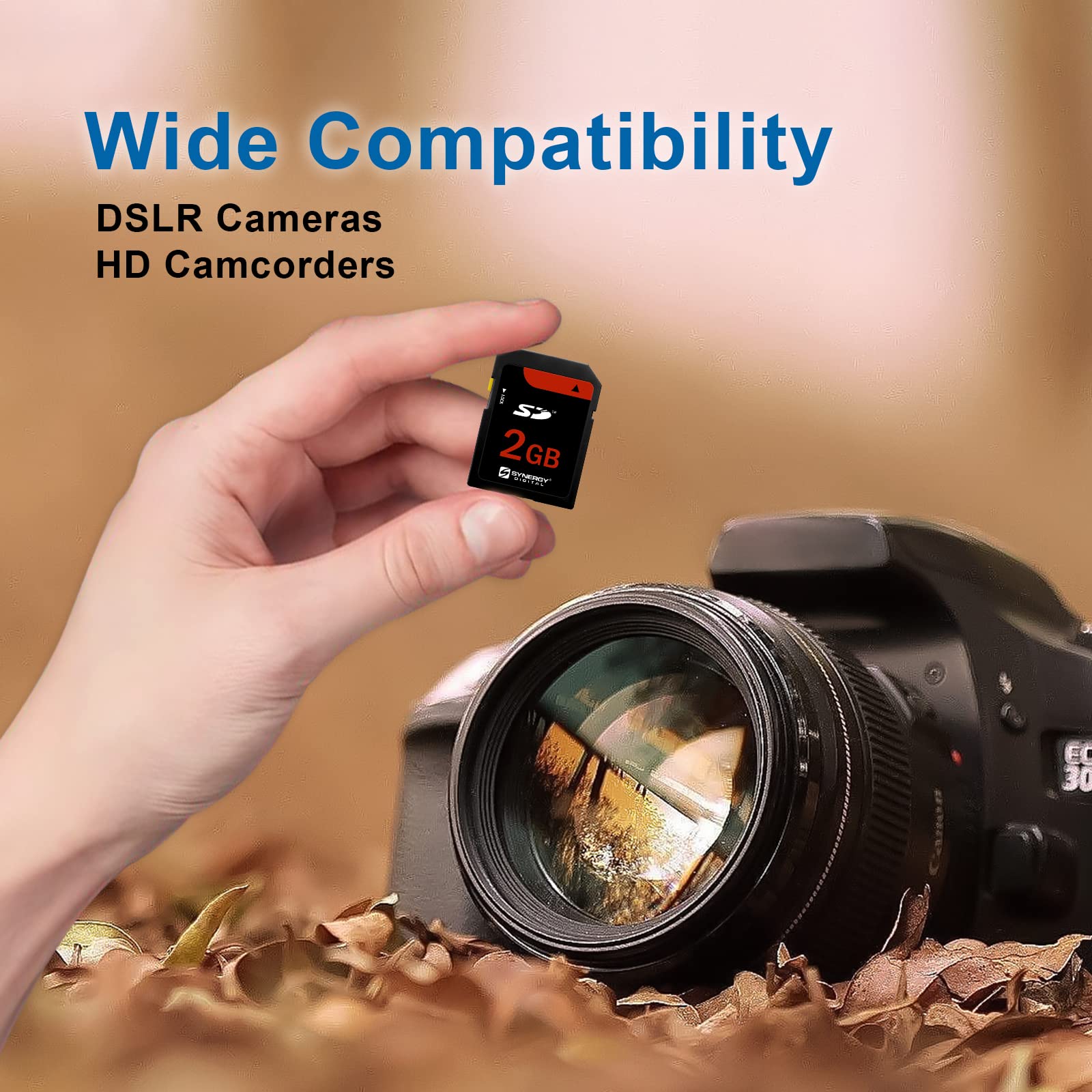 Canon Powershot A630 Digital Camera Memory Card 2GB Standard Secure Digital (SD) Memory Card