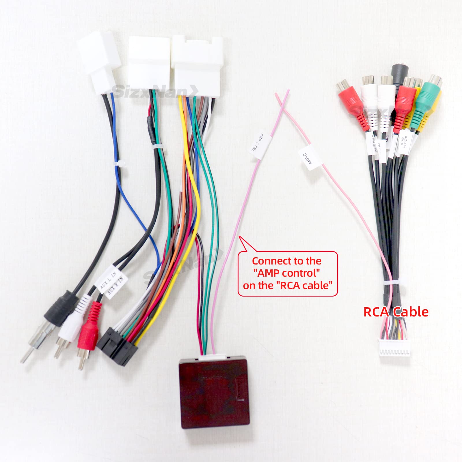 Sizxnanv Adapter Harness For J B L Speakers System.Adaptation Camry/Corolla/Rav4