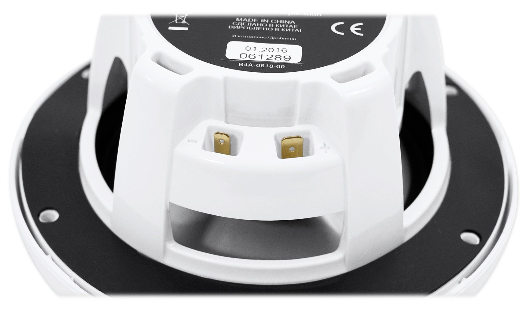 (4) Jvc Cs Dr6201Mw 6.5'' 600 Watt 2 Way Coaxial Marine Waterproof Boat Speakers